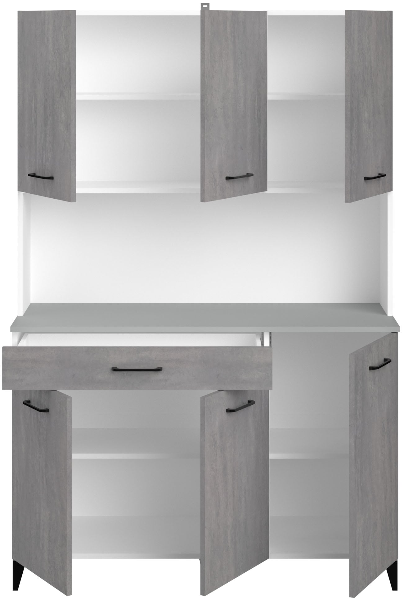 Parisot Mehrzweckschrank-Set »Parisot Malice 4«, (2 St.), Stauraum, tolle Optik, flexibel stell- und nutzbar