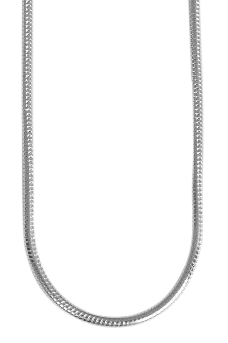 Adelia´s Schlangenkette »Damen Halskette ¿ Schlangenkette aus 925 Silber 50 cm«