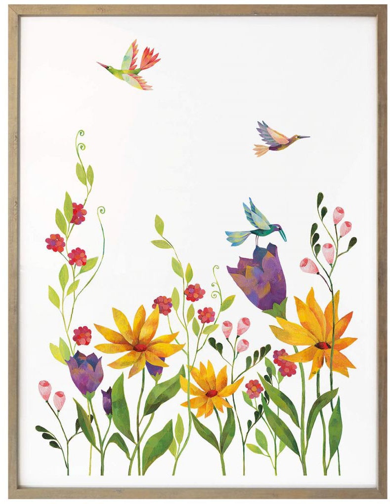 St.), Blumen, bei OTTO Wandbild, Floral«, Blumen Wandposter Blütenpoesie Poster, Bild, Wall-Art »Blanz Poster (1