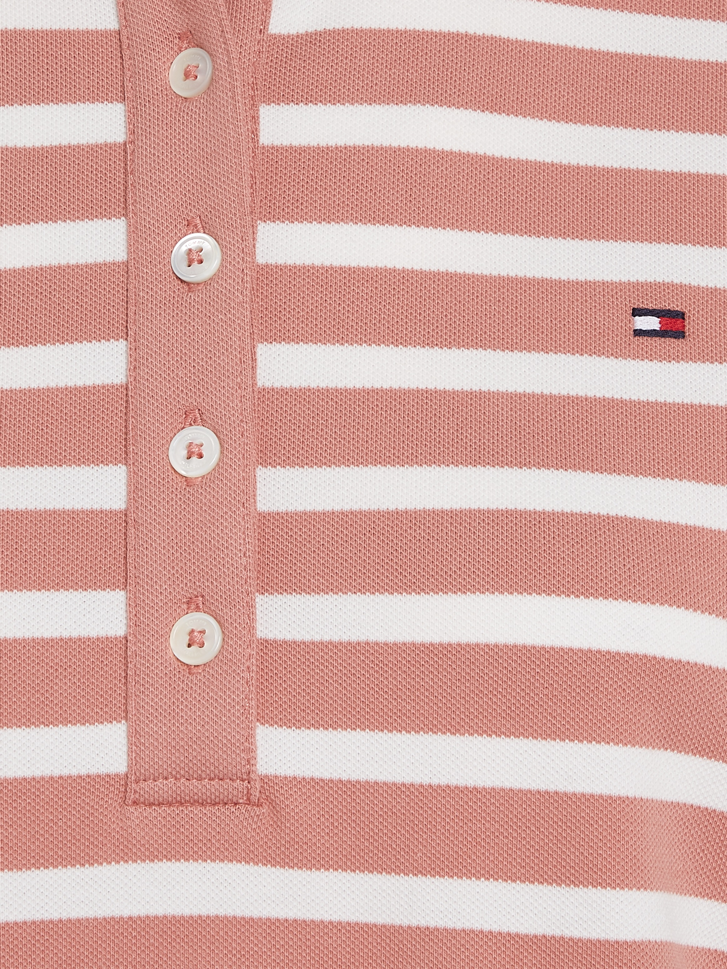 Tommy Hilfiger Poloshirt »1985 REG PIQUE STRIPE POLO SS«, mit dezenter Tommy Hilfiger Logostickerei