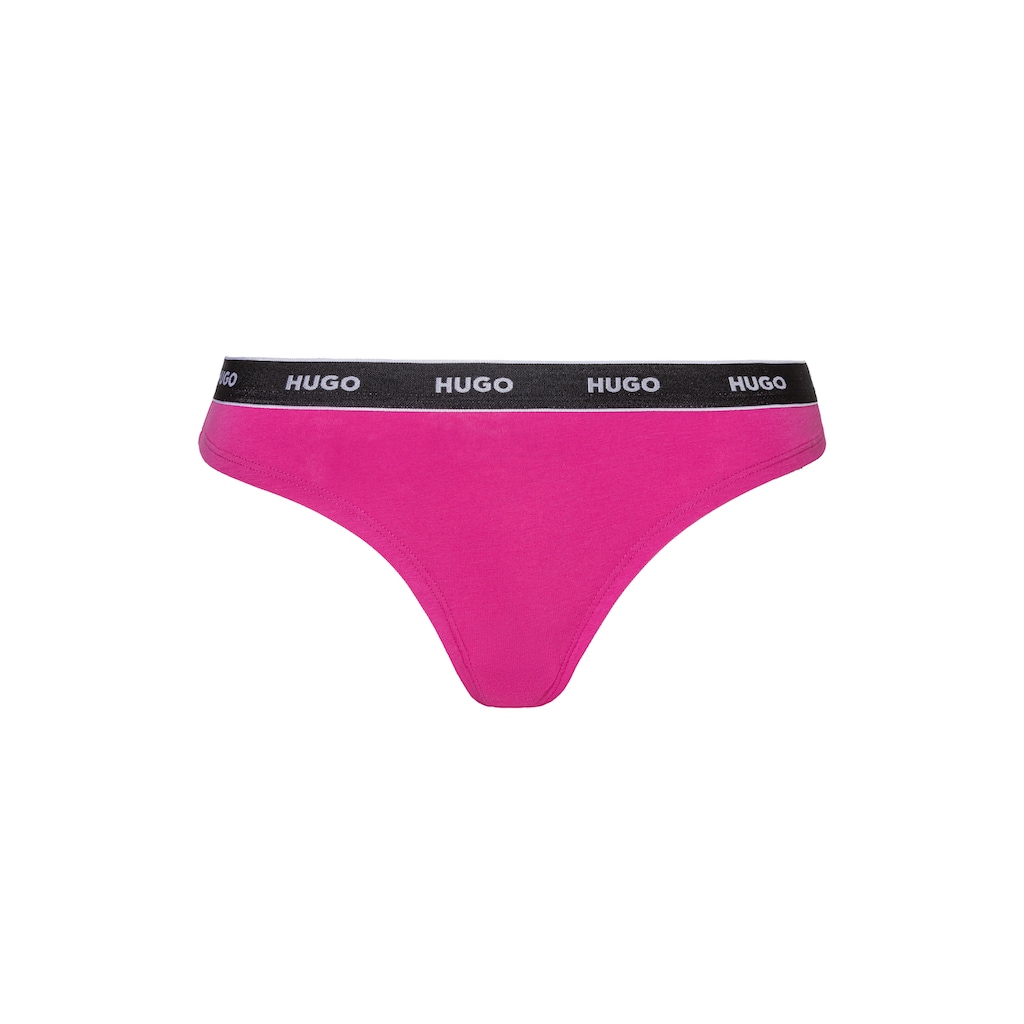 HUGO Underwear T-String, (Packung, 3 St.)