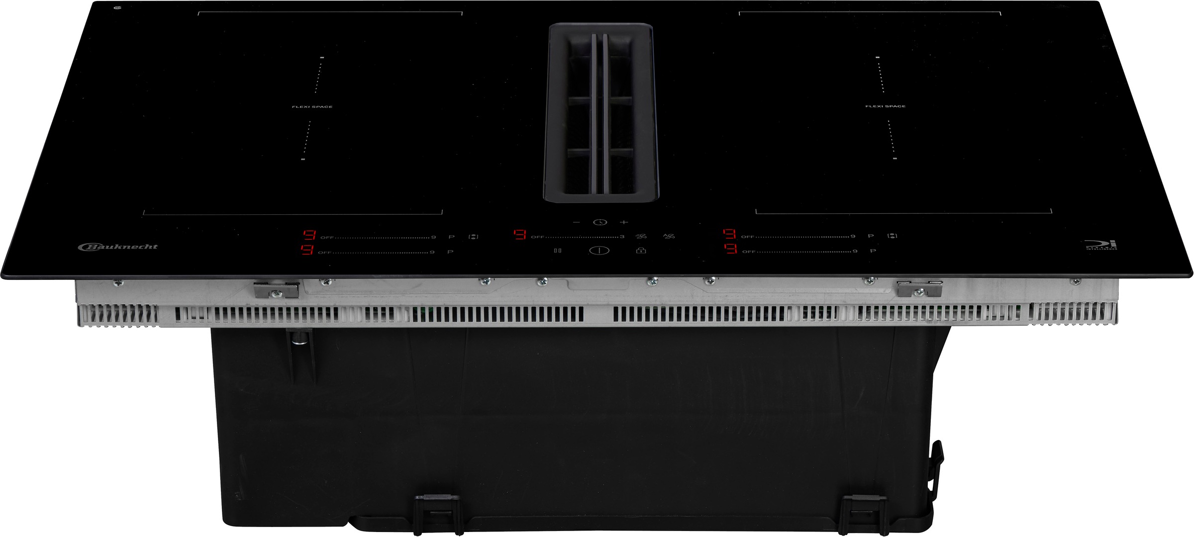 BAUKNECHT Kochfeld mit Dunstabzug »BVH80FFB01« Kochen mit integriertem Dunstabzug