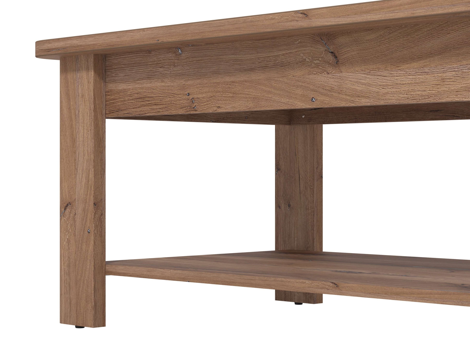 Home affaire Couchtisch »Jersey Kaffeetisch, 124 cm, in trendigen Farben, modern«, Eleganter Couchtisch, zeitloses Design, mit eine Ablagebode