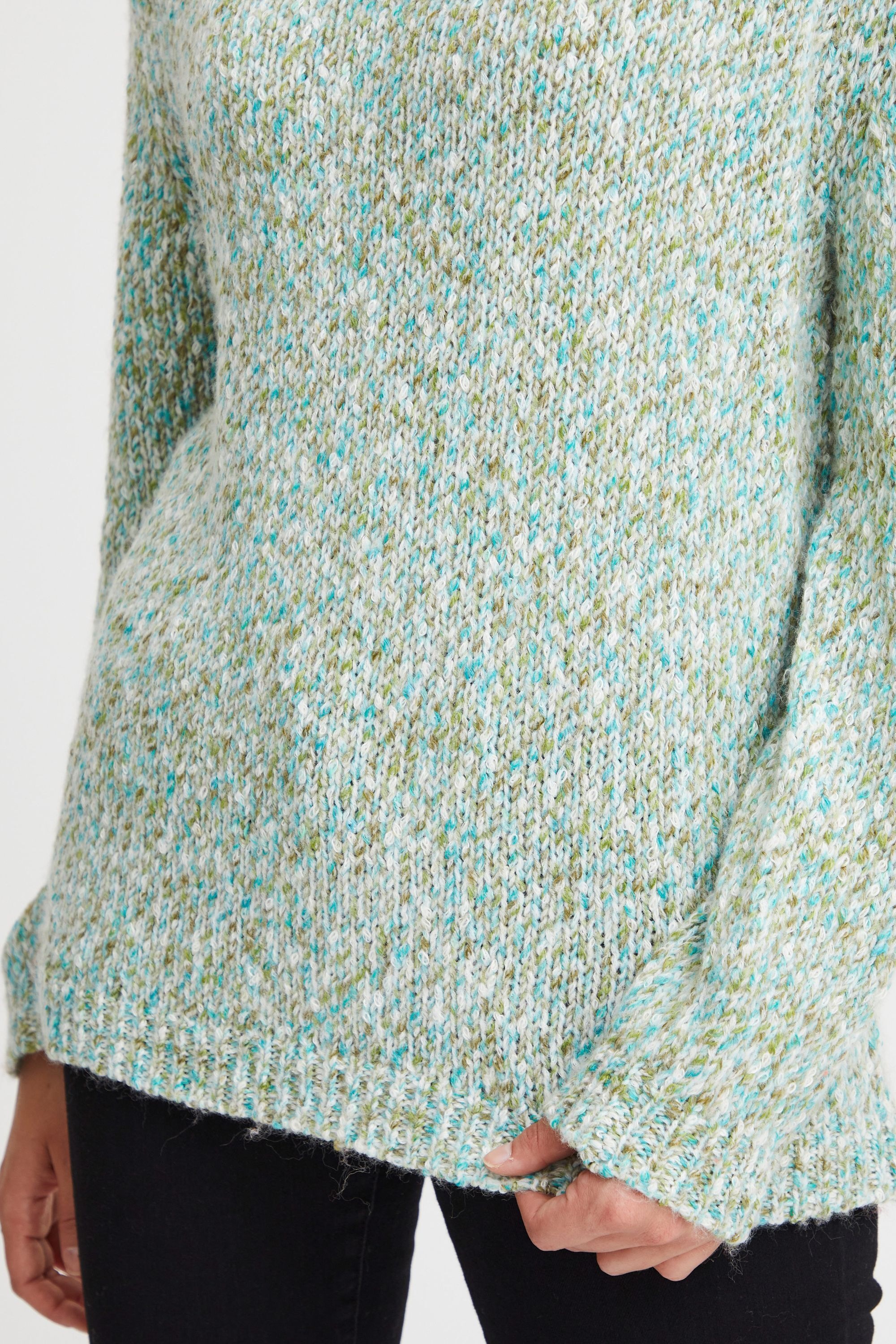 fransa Strickfleece-Pullover »Strickpullover FRSpotta«