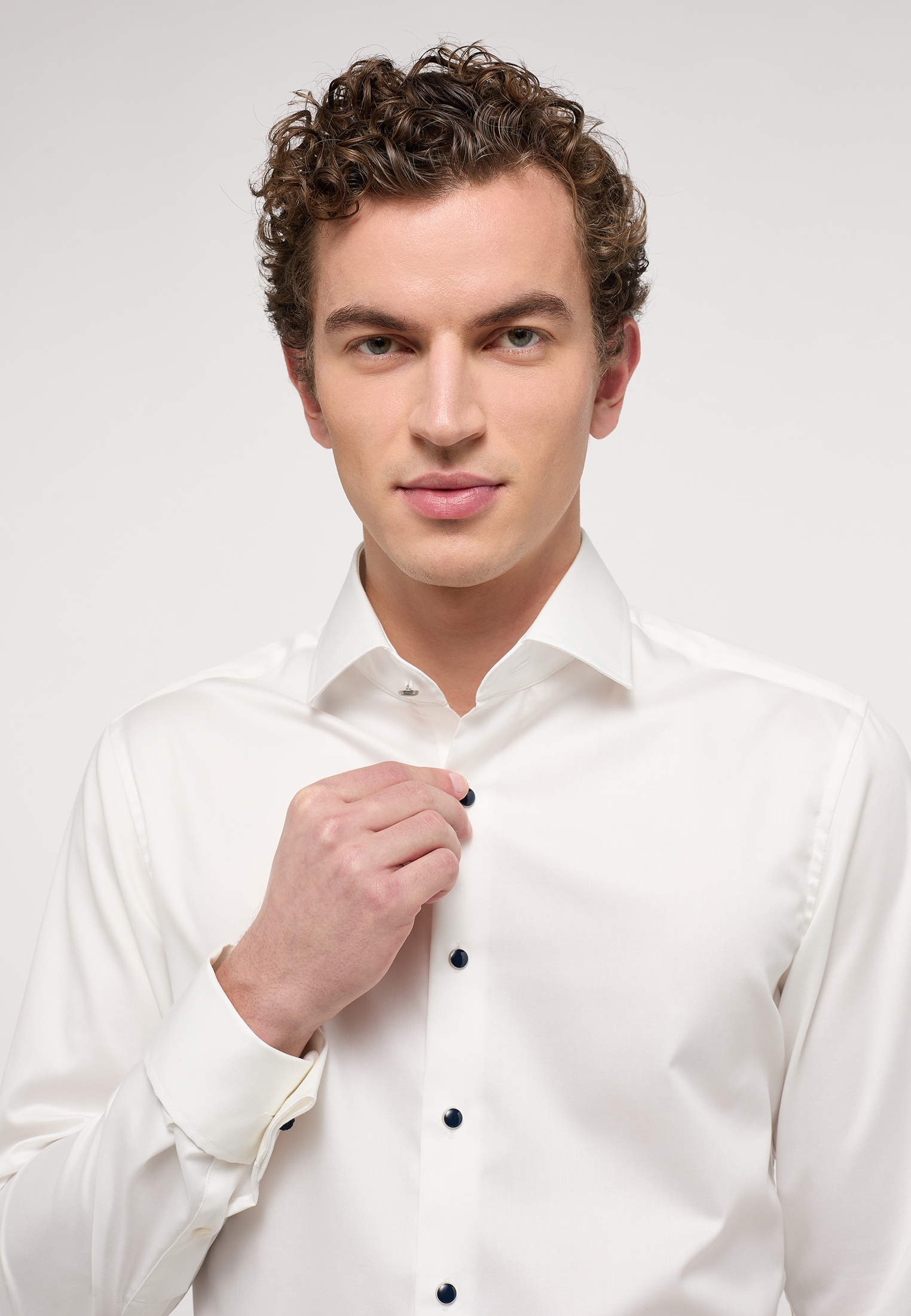 Eterna Langarmhemd »SLIM FIT«, NON IRON (bügelfrei)