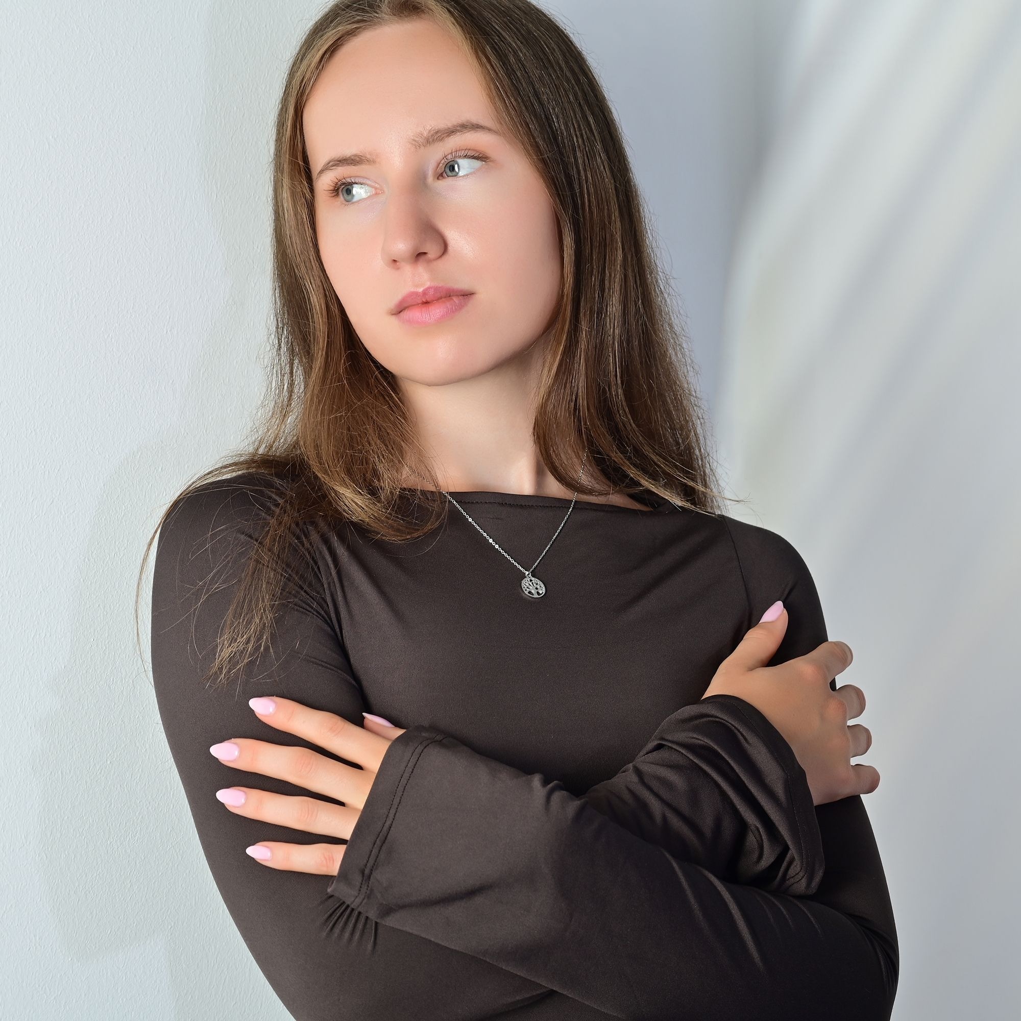 Adelia´s Kette ohne Anhänger »Damen Halskette mit Anhänger ¿ Lebensbaum aus Edelstahl«