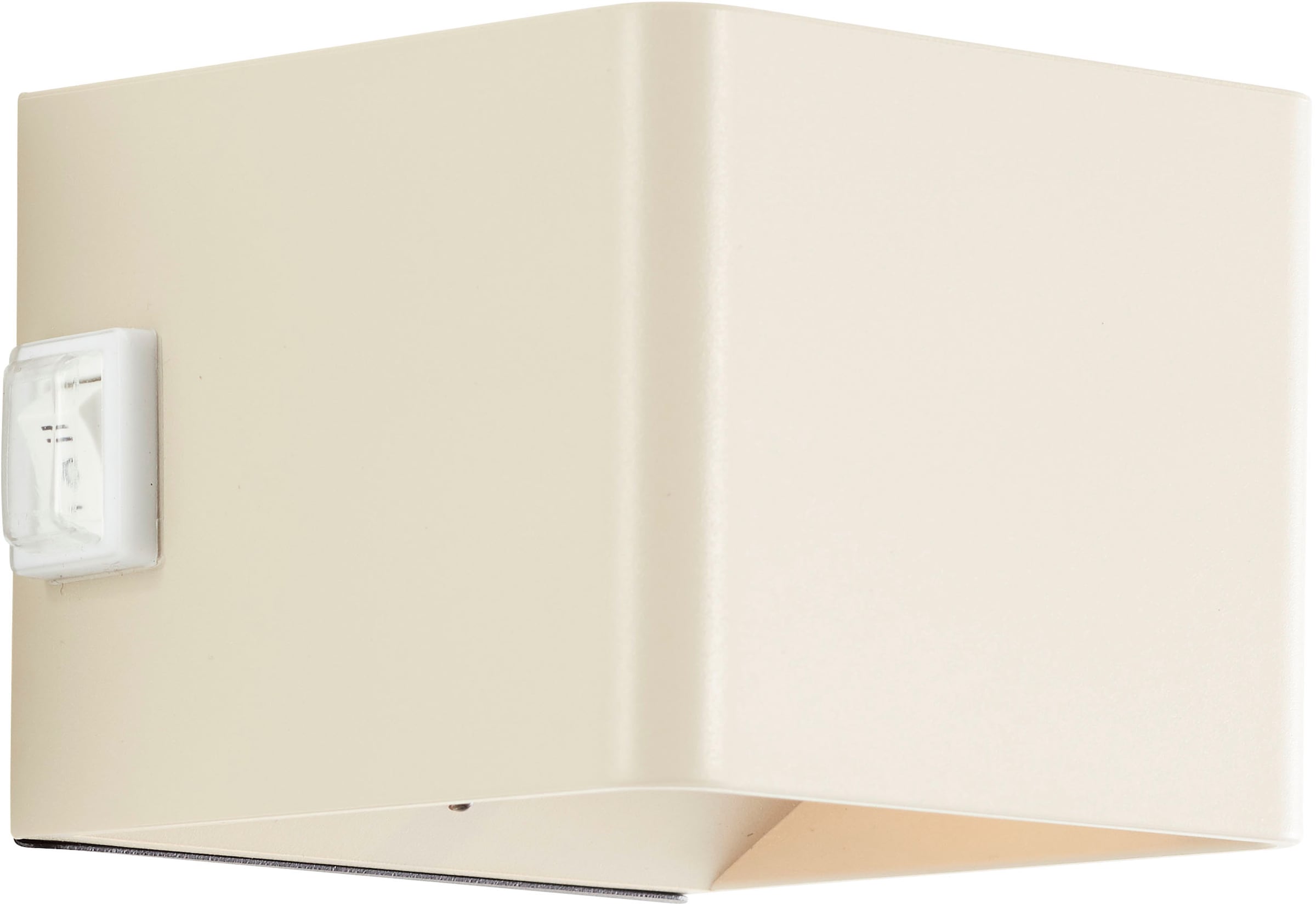 Brilliant Außen-Wandleuchte »Iseo - portable Akkuleuchte inkl. Magnetplatte« LED-Modul 1 Stk. Warmweiß Akku, 300 lm, 3000 K, USB, schwarz, mobile Außenlampe, Wandlampe