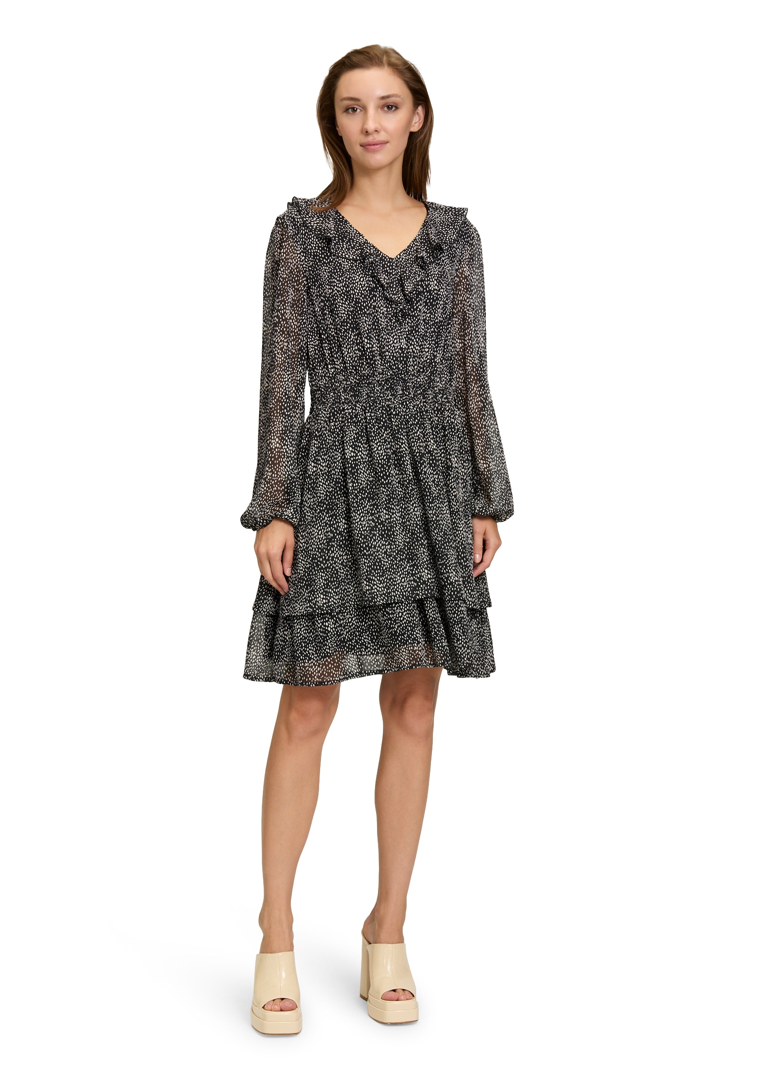 Cartoon Chiffonkleid »Chiffonkleid mit Stufen«