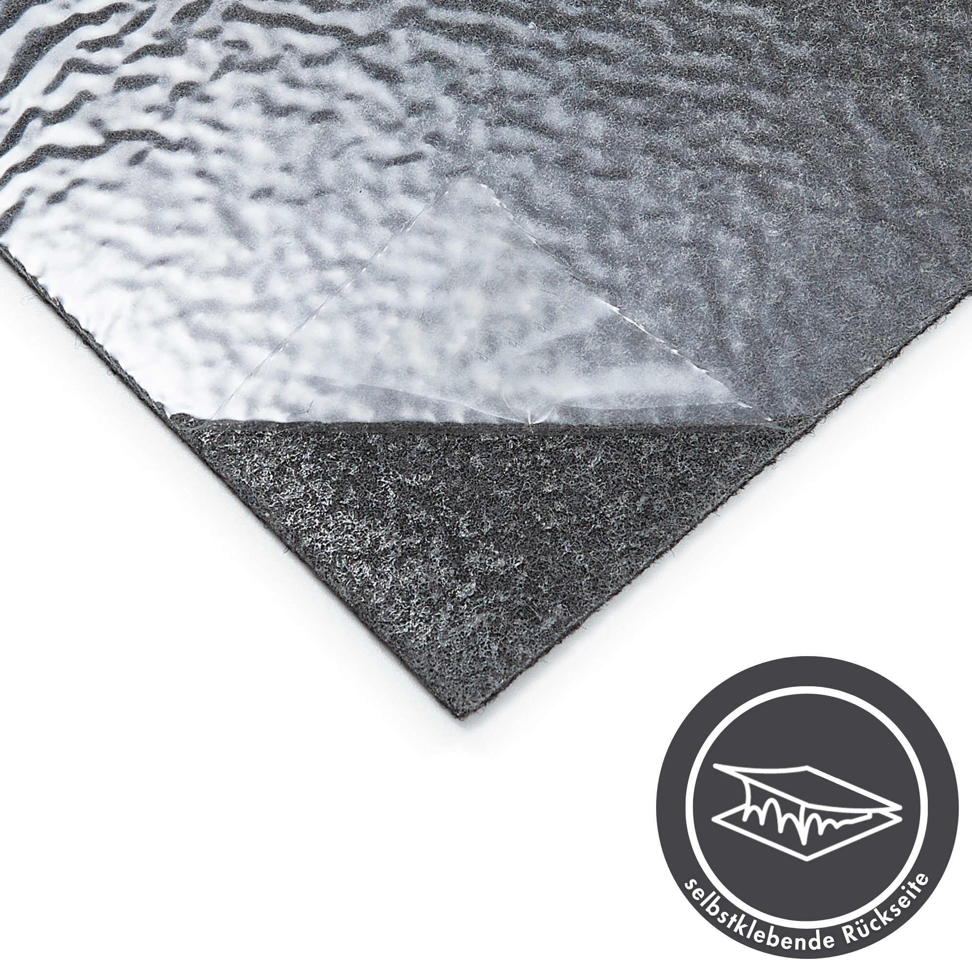 Andiamo Teppichfliese »Skandi, selbstklebend«, rechteckig, 4 mm Höhe, 40x40 cm, 25 Stück (4 qm), 50 Stück (8 qm) oder 100 Stück (16 qm)