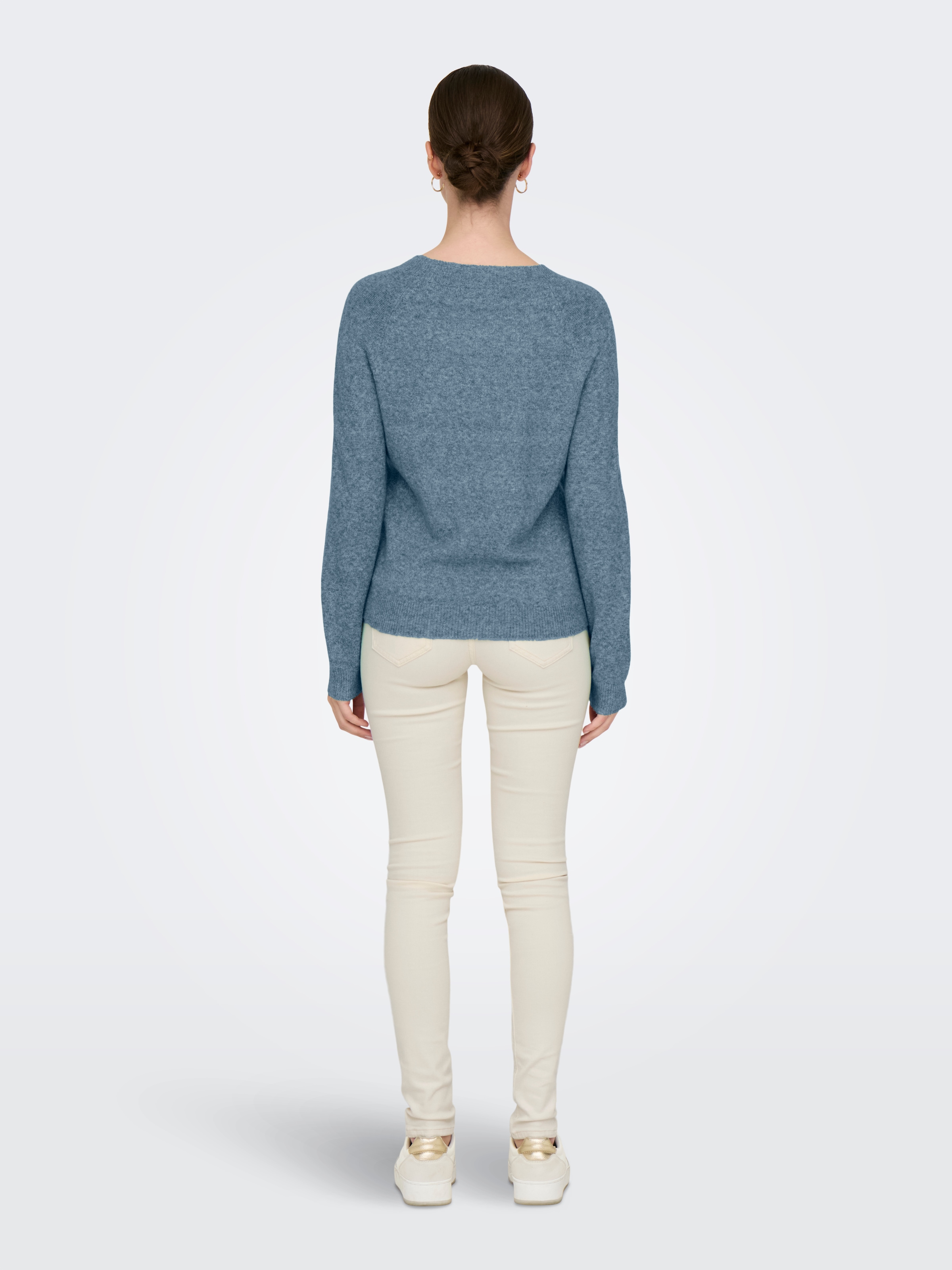 ONLY Rundhalspullover »ONLRICA LIFE L/S PULLOVER KNT NOOS«