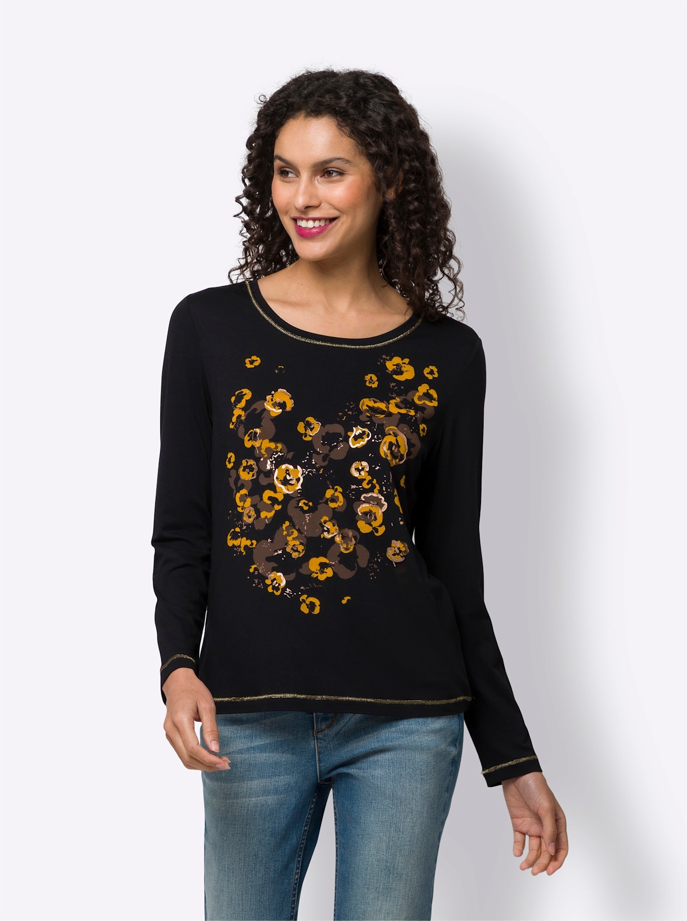 heine Langarmshirt »Shirt«, (1 tlg.)