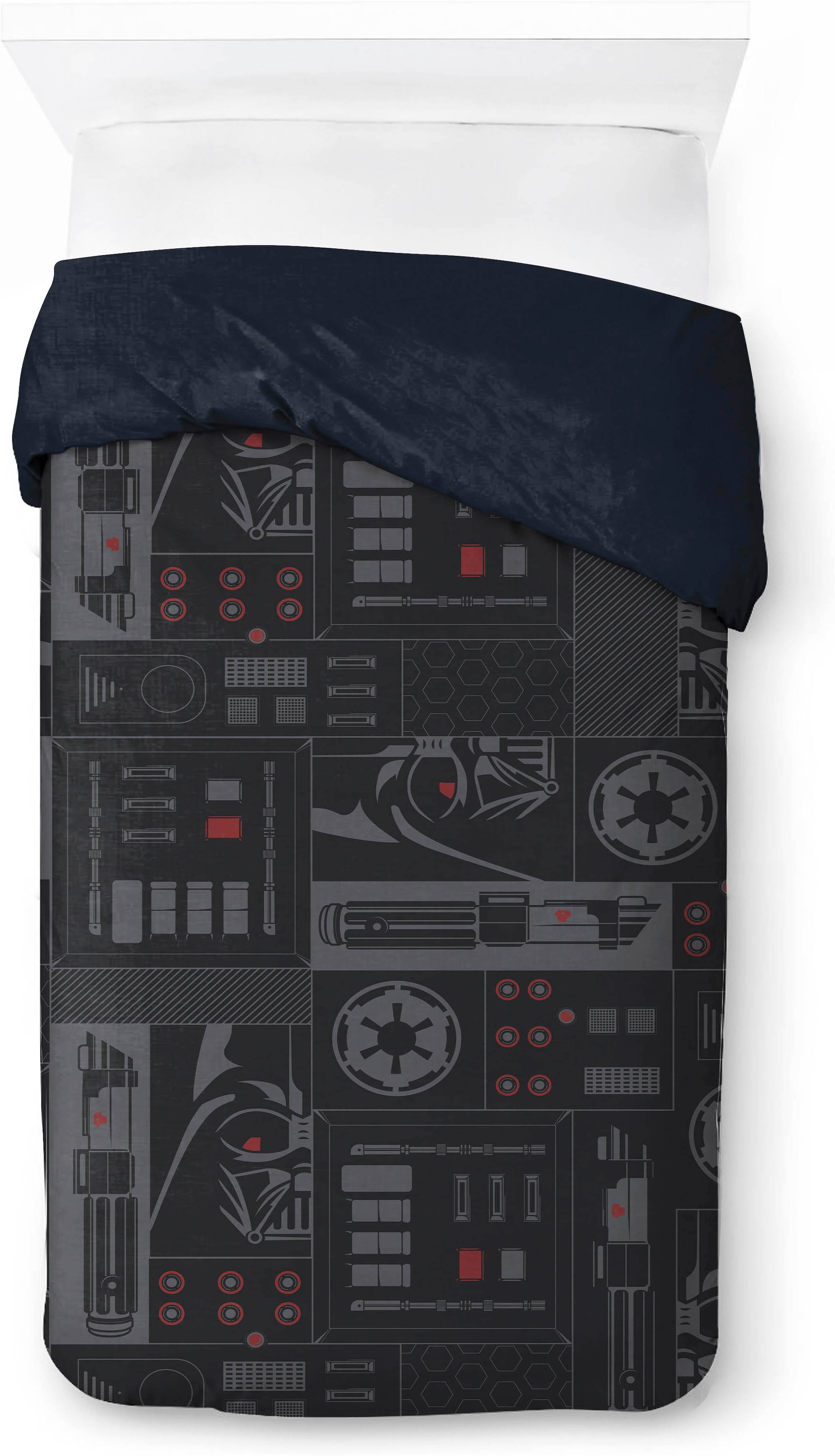 Star Wars Kinderbettwäsche »Star Wars Dark Side Vader« 2 100% Baumwolle