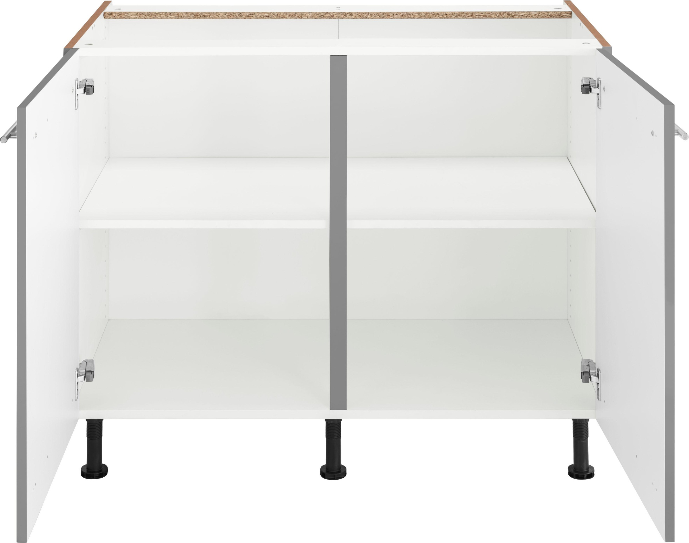 OPTIFIT Unterschrank »Bern« 100 cm breit, mit 2 Türen, mit höhenverstellbaren Füßen