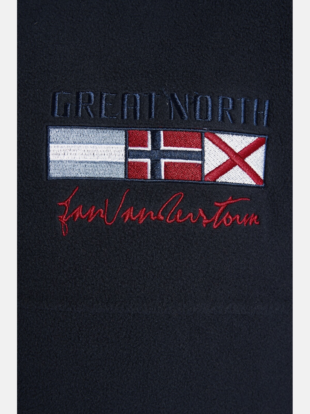 Jan Vanderstorm Fleecepullover »Fleece-Sweatshirt SIETSE«