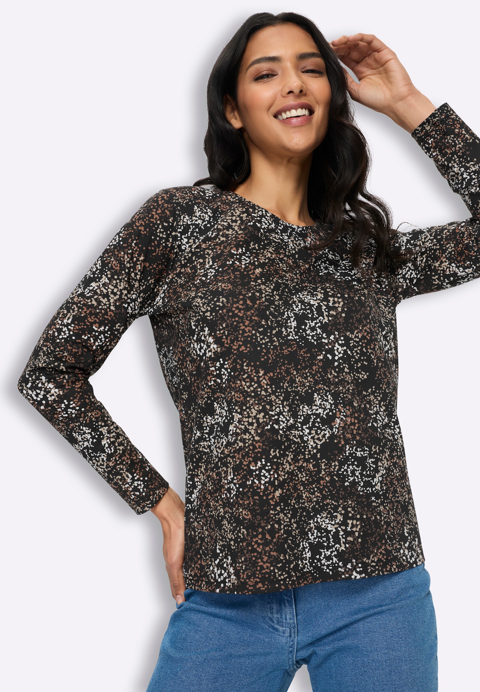 Sieh an! T-Shirt »Langarm-Shirt Langarmshirt«