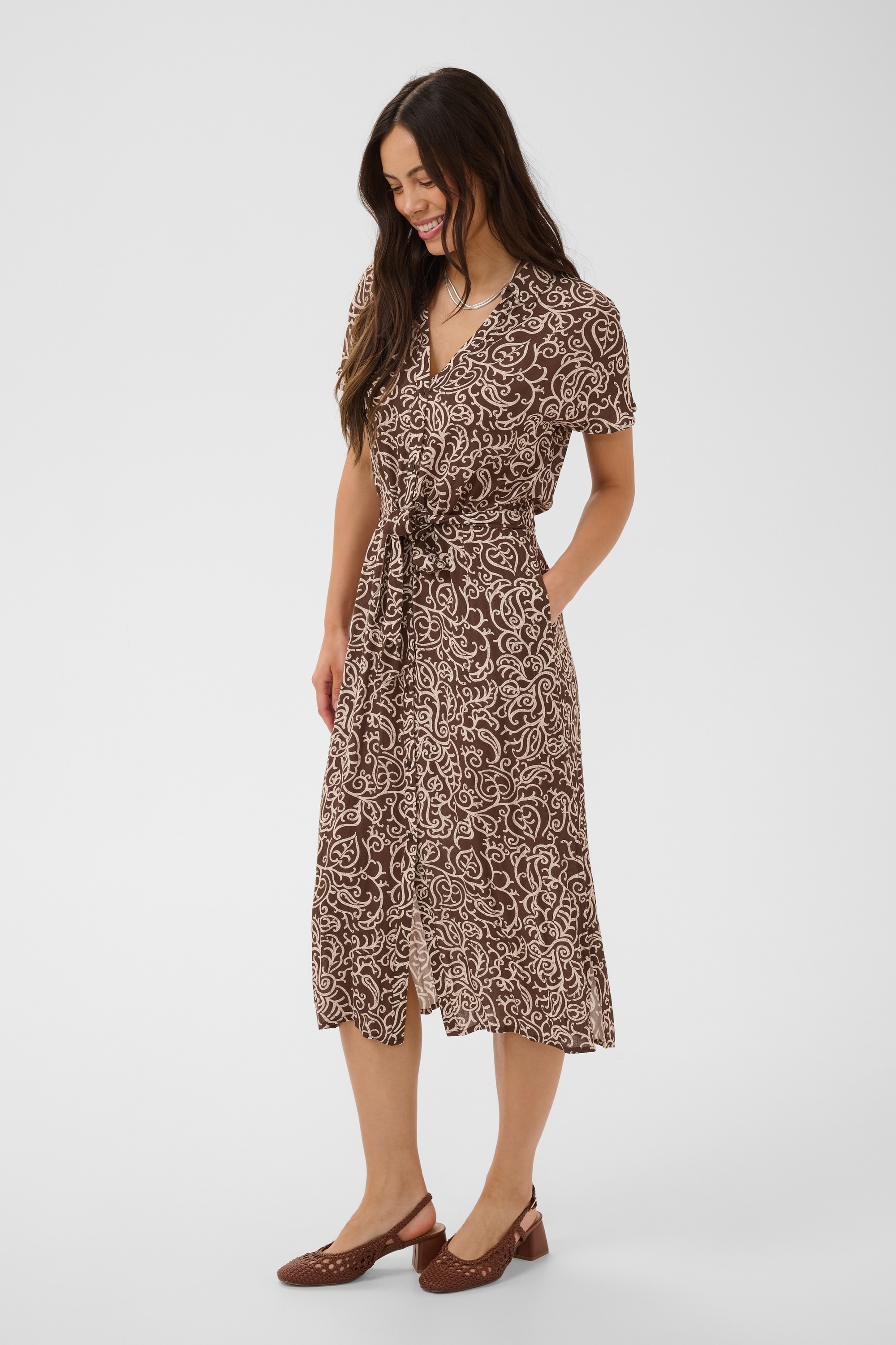 Saint Tropez Midikleid »Kleid VegaSZ«