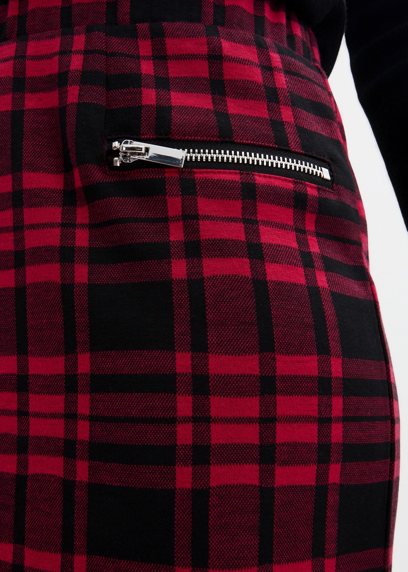 bonprix Jerseyrock »Jersey-Rock« Minirock, kariert