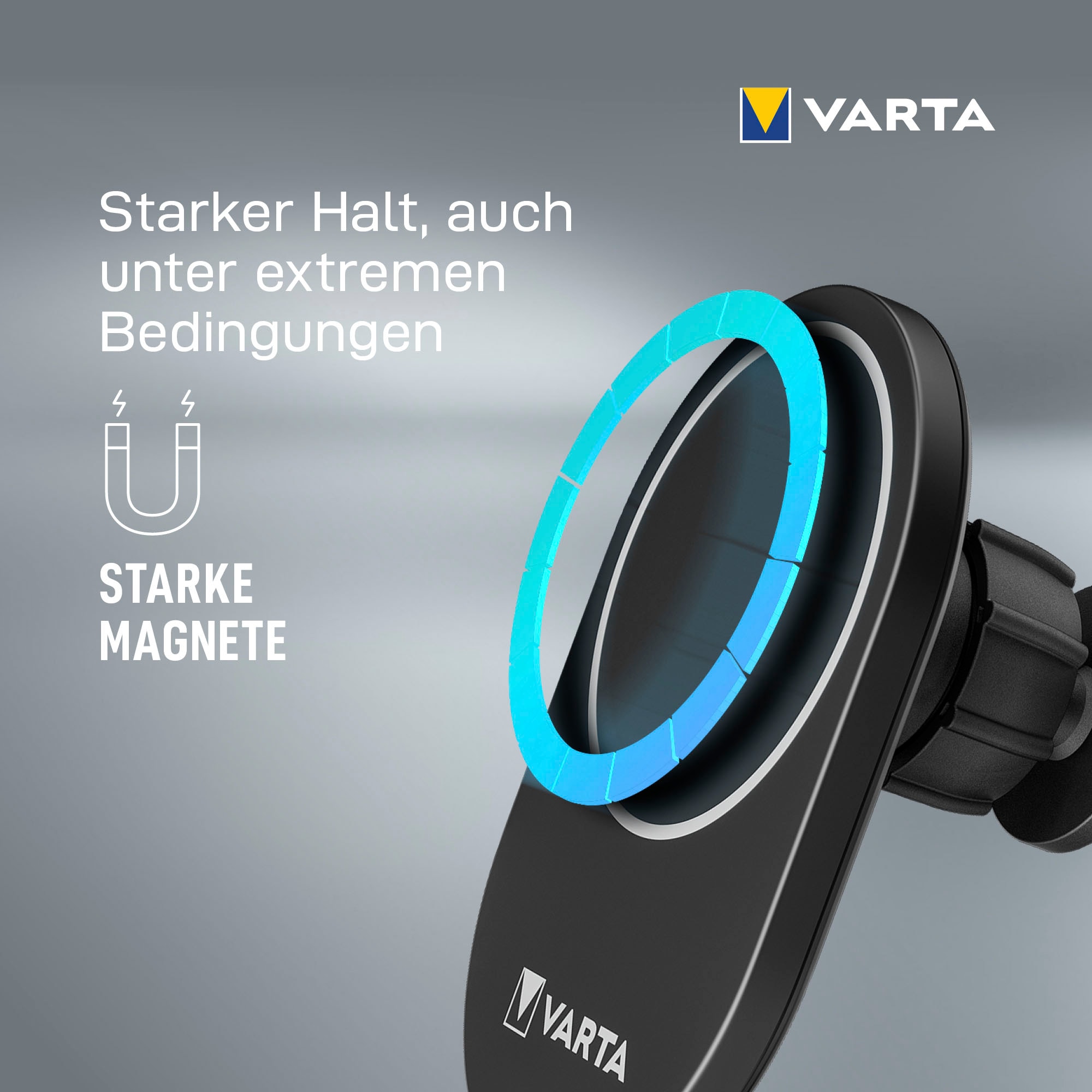 VARTA Autobatterie-Ladegerät »Mag Pro Wireless Car«