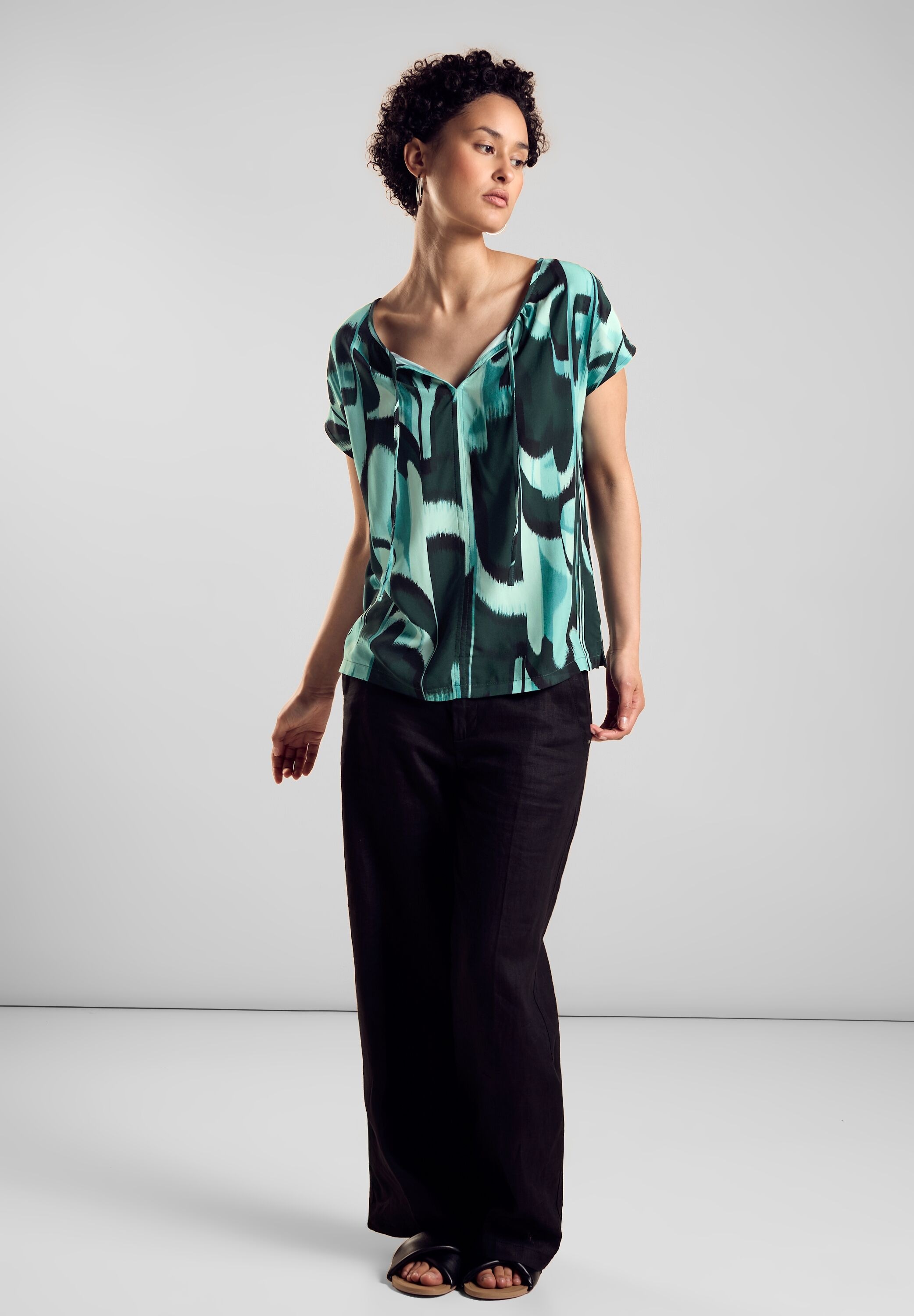 STREET ONE Shirttop, mit Allover-Print