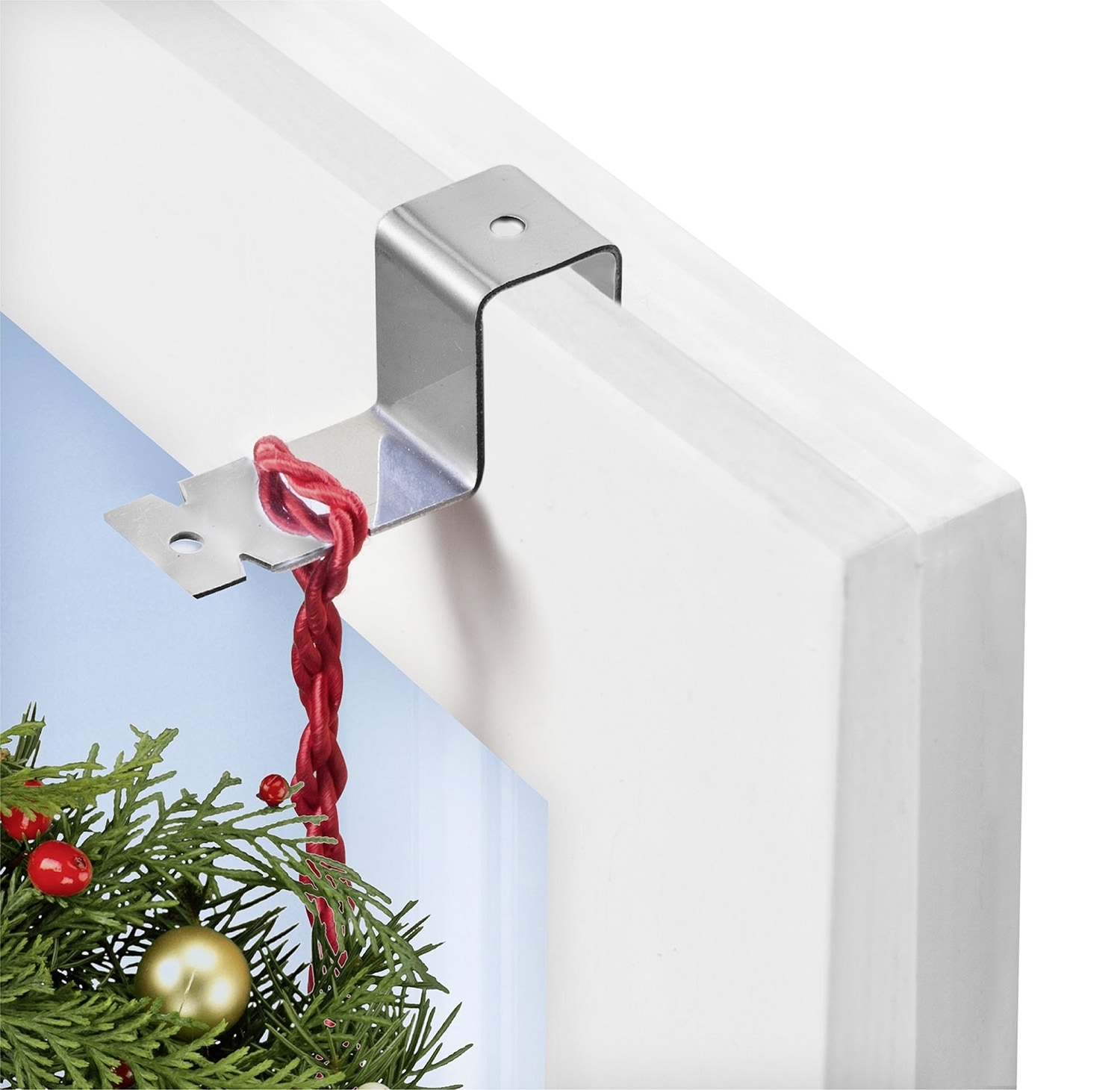 Maximex Fensterhaken »8er Set« zum Einhängen an Fenstern & Türen, für Rahmen bis 1,8 cm, Edelstahl