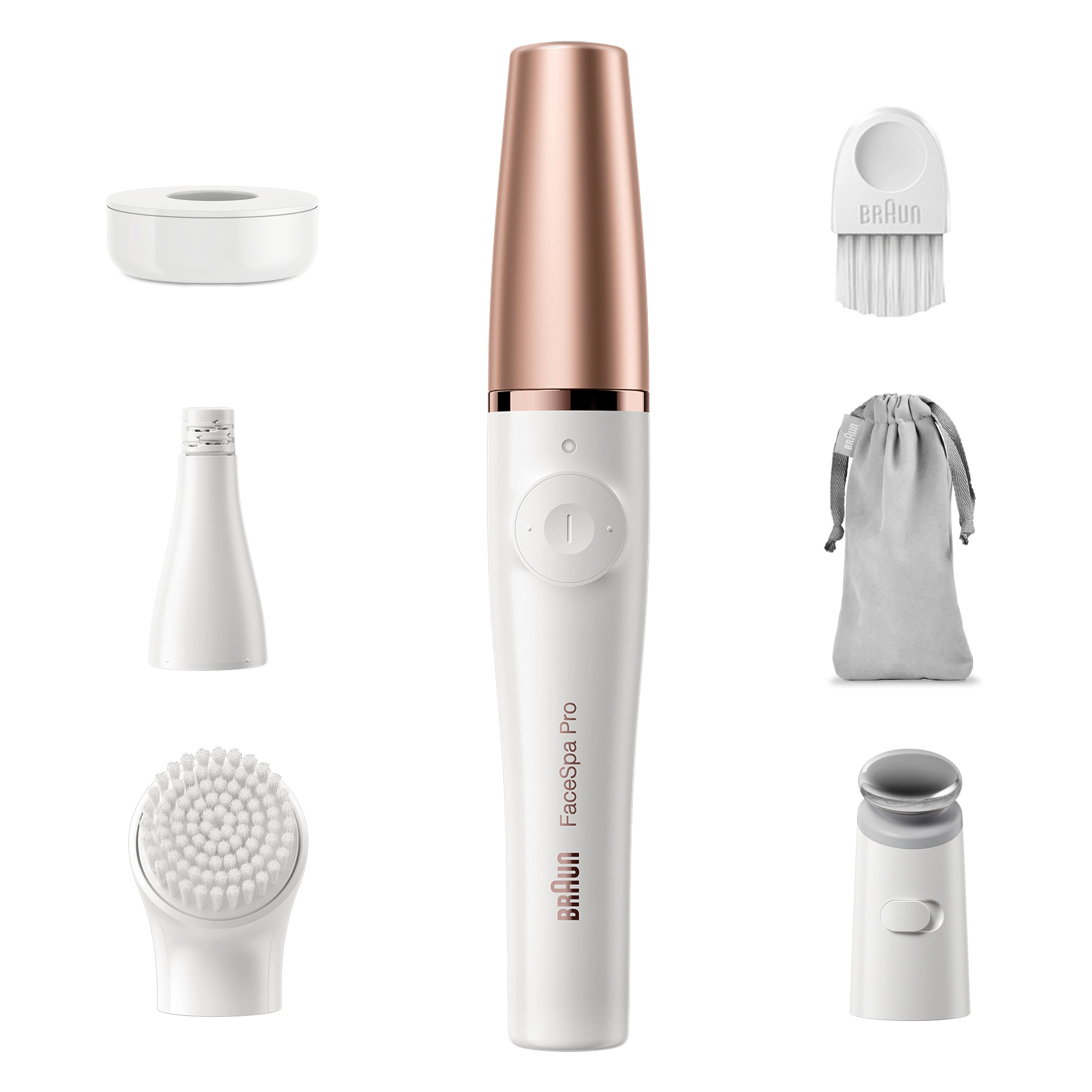 Braun Epilierer »FaceSpa Pro 912« 1 Stk. Aufsätze mit 3 Extras