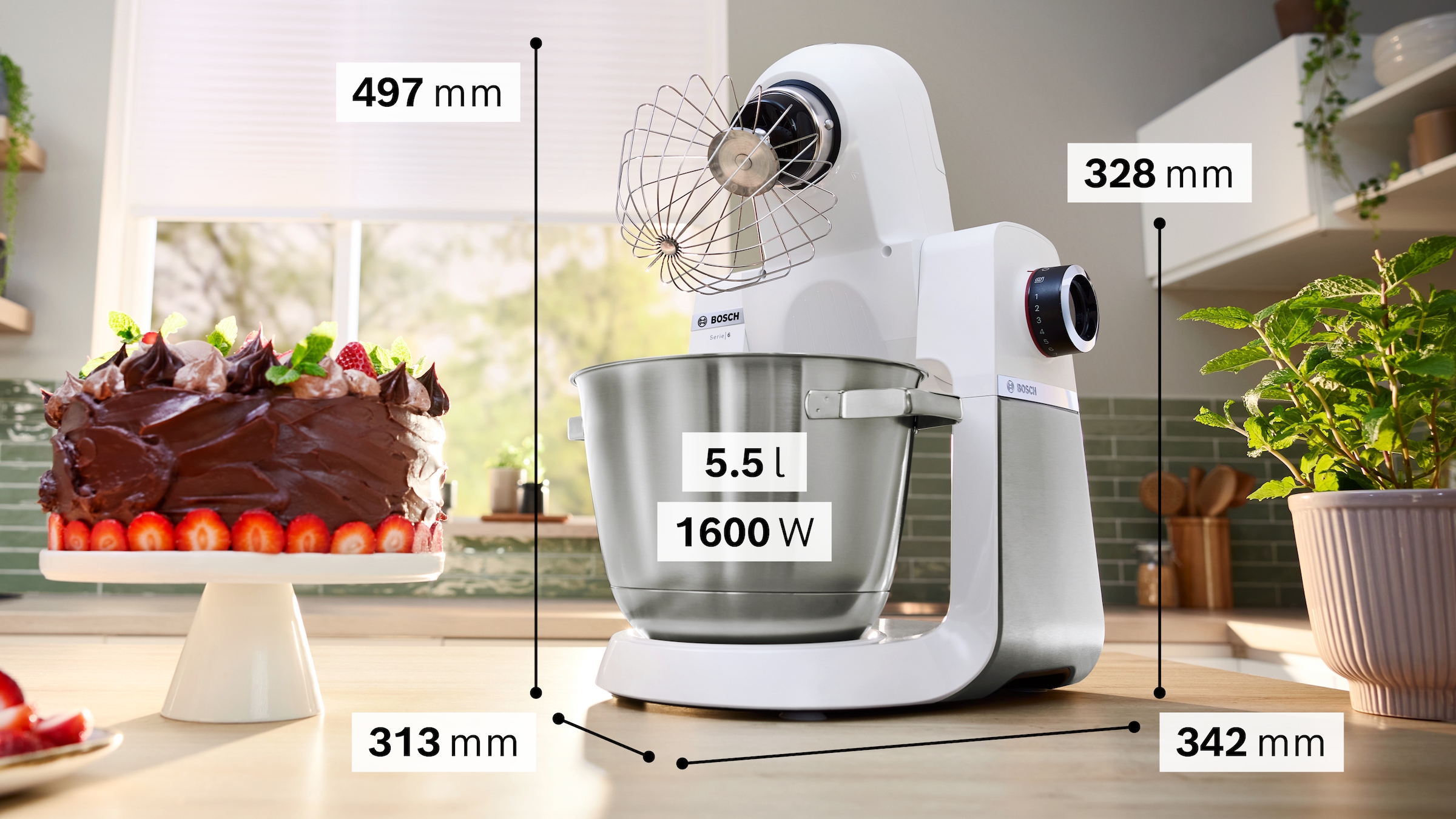 BOSCH Küchenmaschine »MUMS6EW24D«
