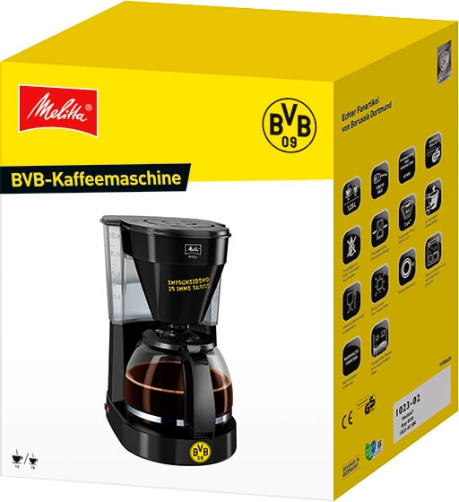 OTTO Filterkaffeemaschine 1x4 1,25 BVB-Edition«, Melitta bei Korbfilter, Kaffeekanne, online jetzt »Easy l
