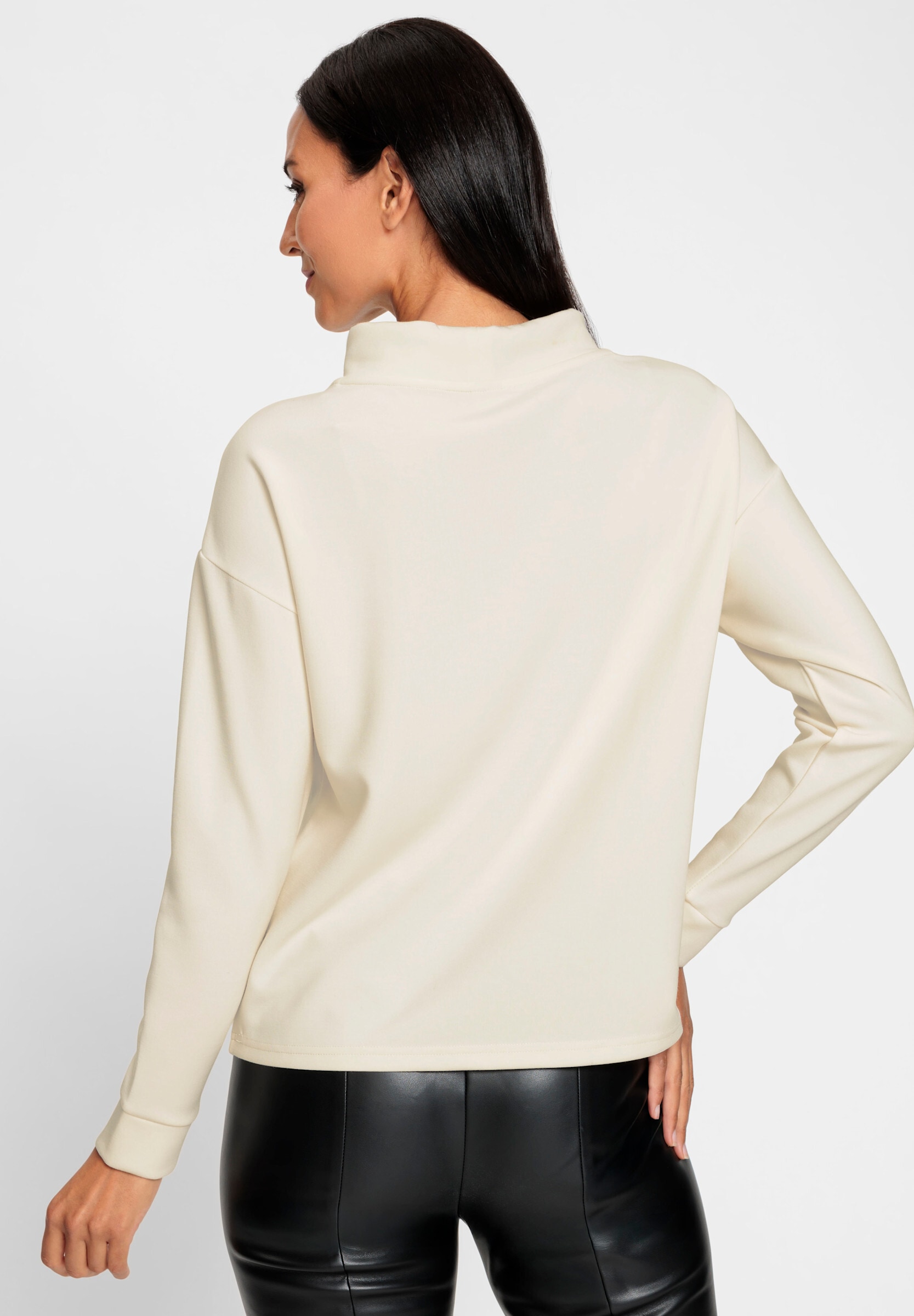 heine Sweatshirt »Sweatshirt Sweatshirt mit Stehkragen«
