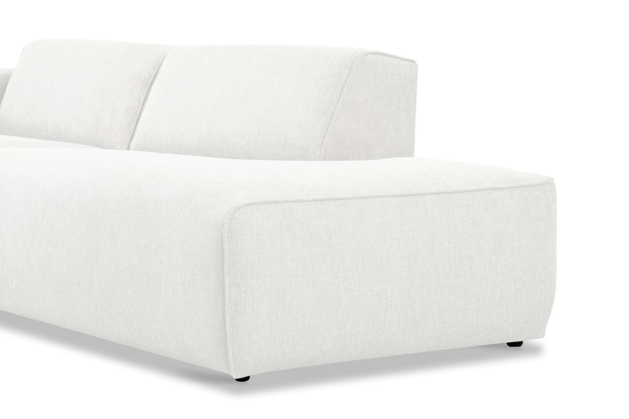 andas 2-Sitzer »Noord mit Kedernaht, Breite 227 cm« Cord, Struktur, Webstoff, mit Wellenunterfederung, Massivholzrahmen