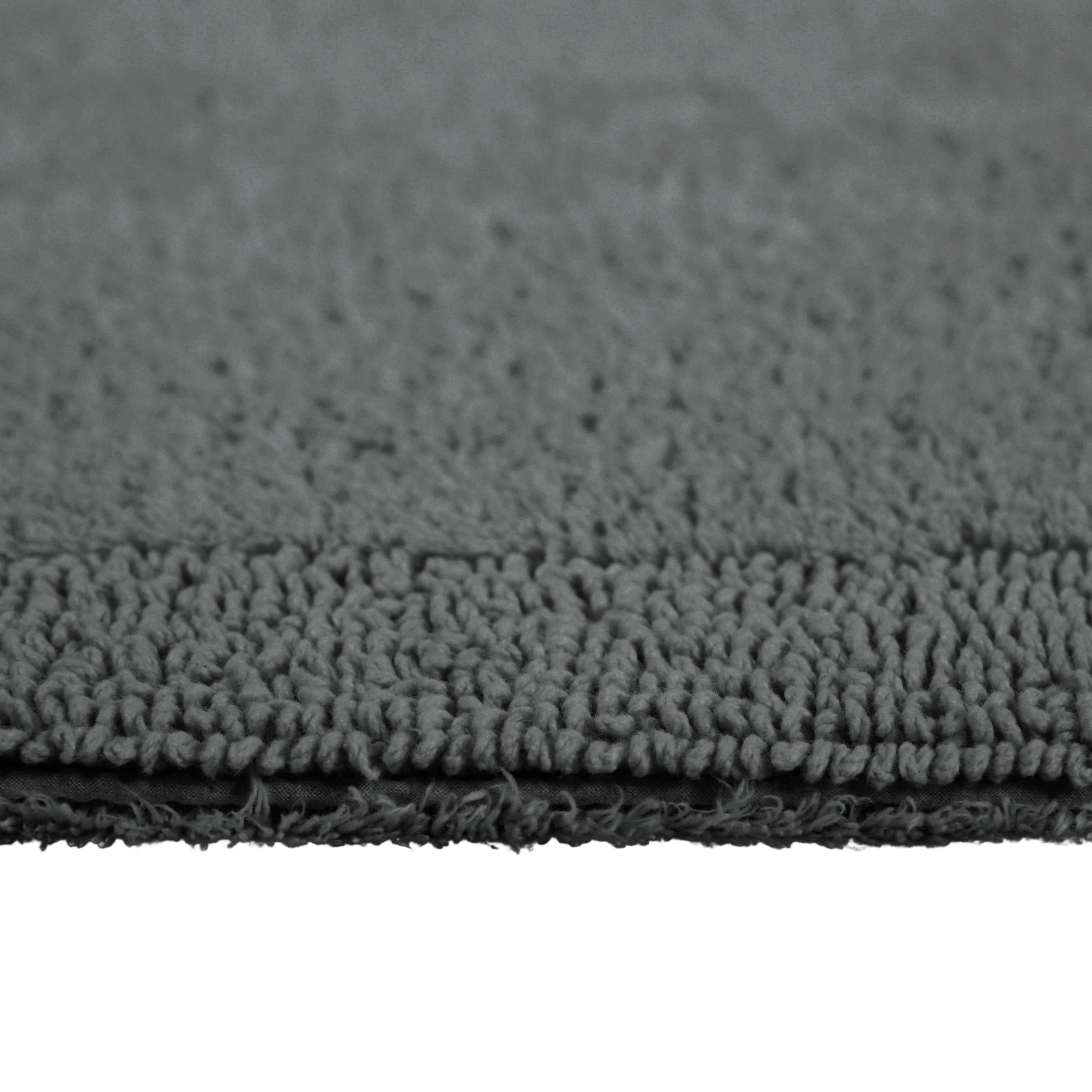 OTTO home Badematte »Kapra, Badvorleger, Badezimmer Teppich« Höhe 14 mm beidseitig nutzbar | fußbodenheizungsgeeignet | strapazierfähig mit Bordüre, Badteppich, Badematte, Baumwolle