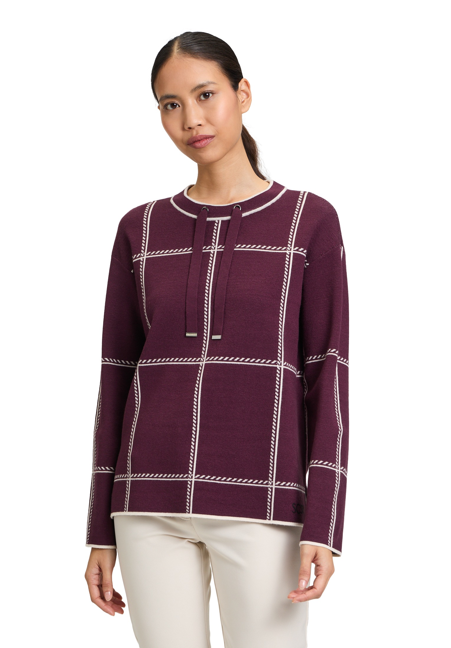Betty Barclay Strickpullover »Strickpullover kariert«