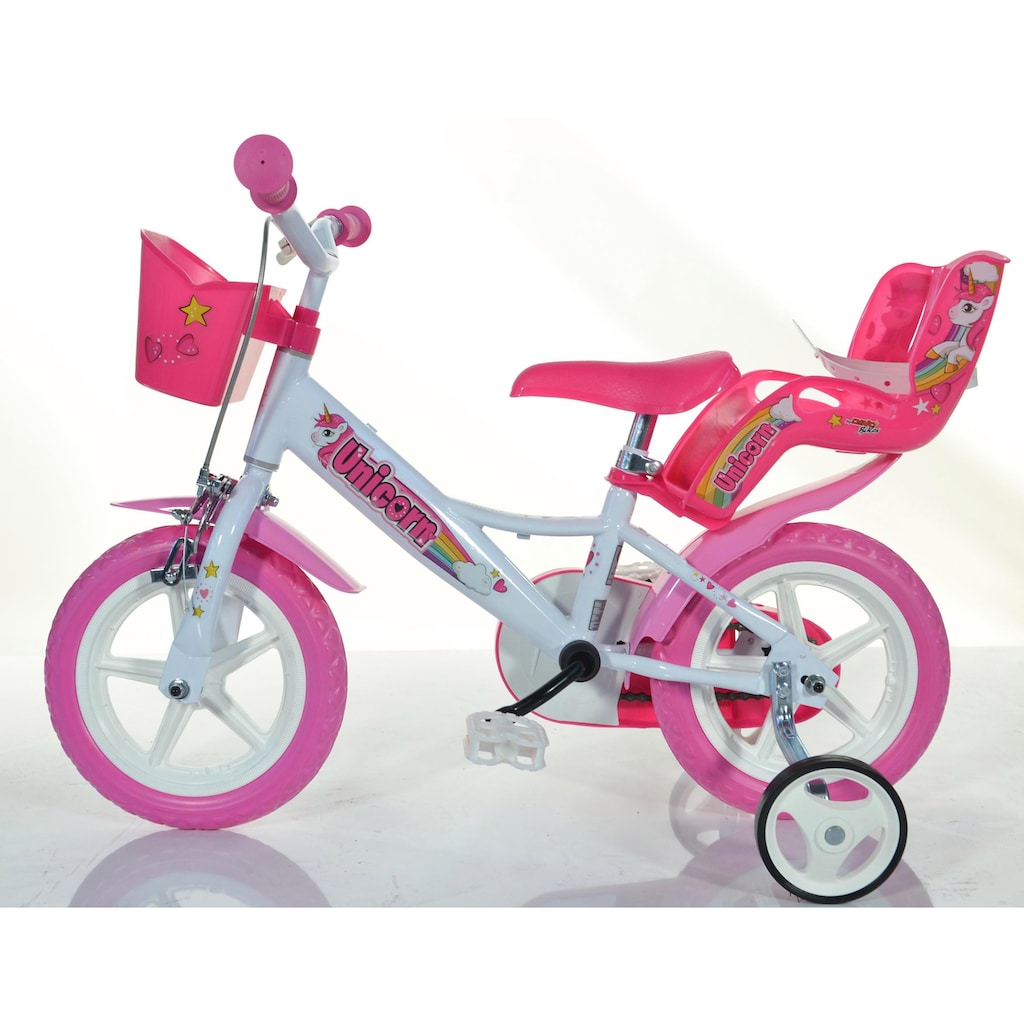 Dino Kinderfahrrad »Unicorn Einhorn 12 Zoll«, 1 Gang