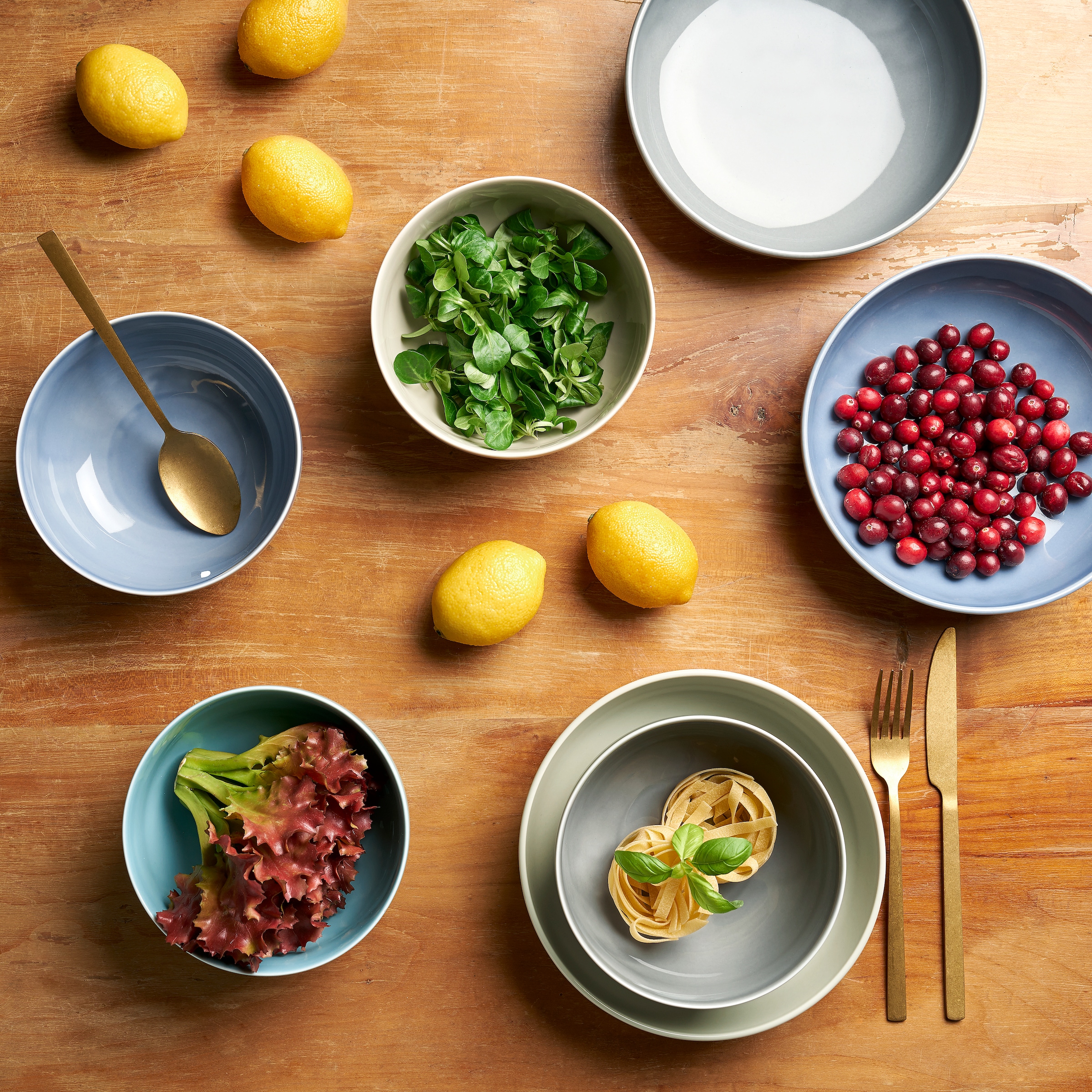 van Well Pastateller »Jive, tiefer Teller 20 cm, 6 Stück« dezentes Spiraldekor, spülmaschinen-und mikrowellengeeignet