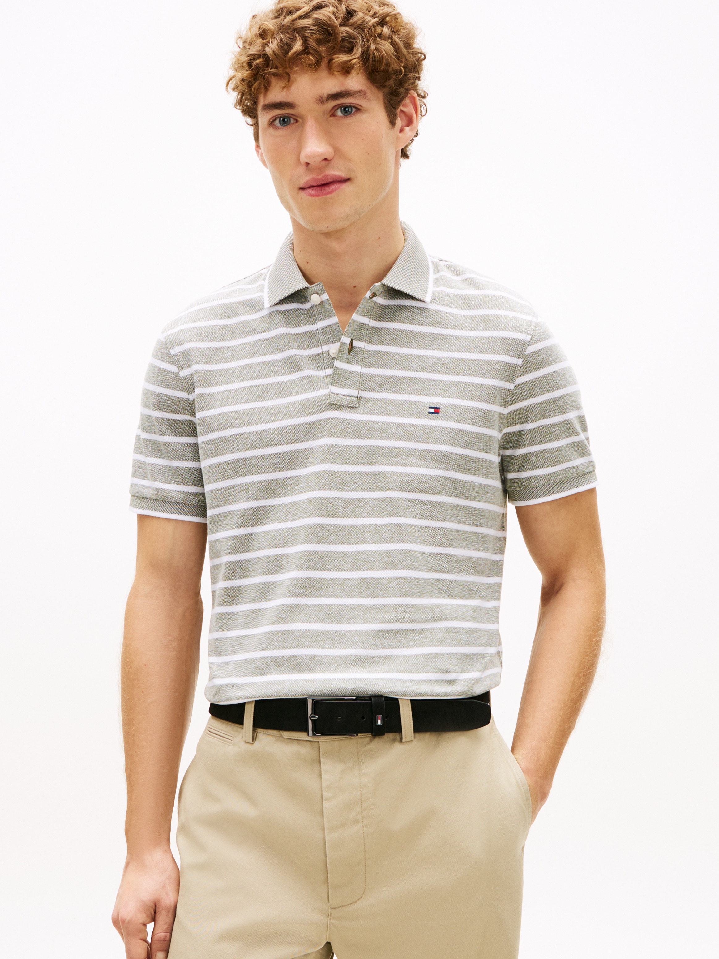 Tommy Hilfiger Poloshirt »LINEN PIQUE REGULAR«