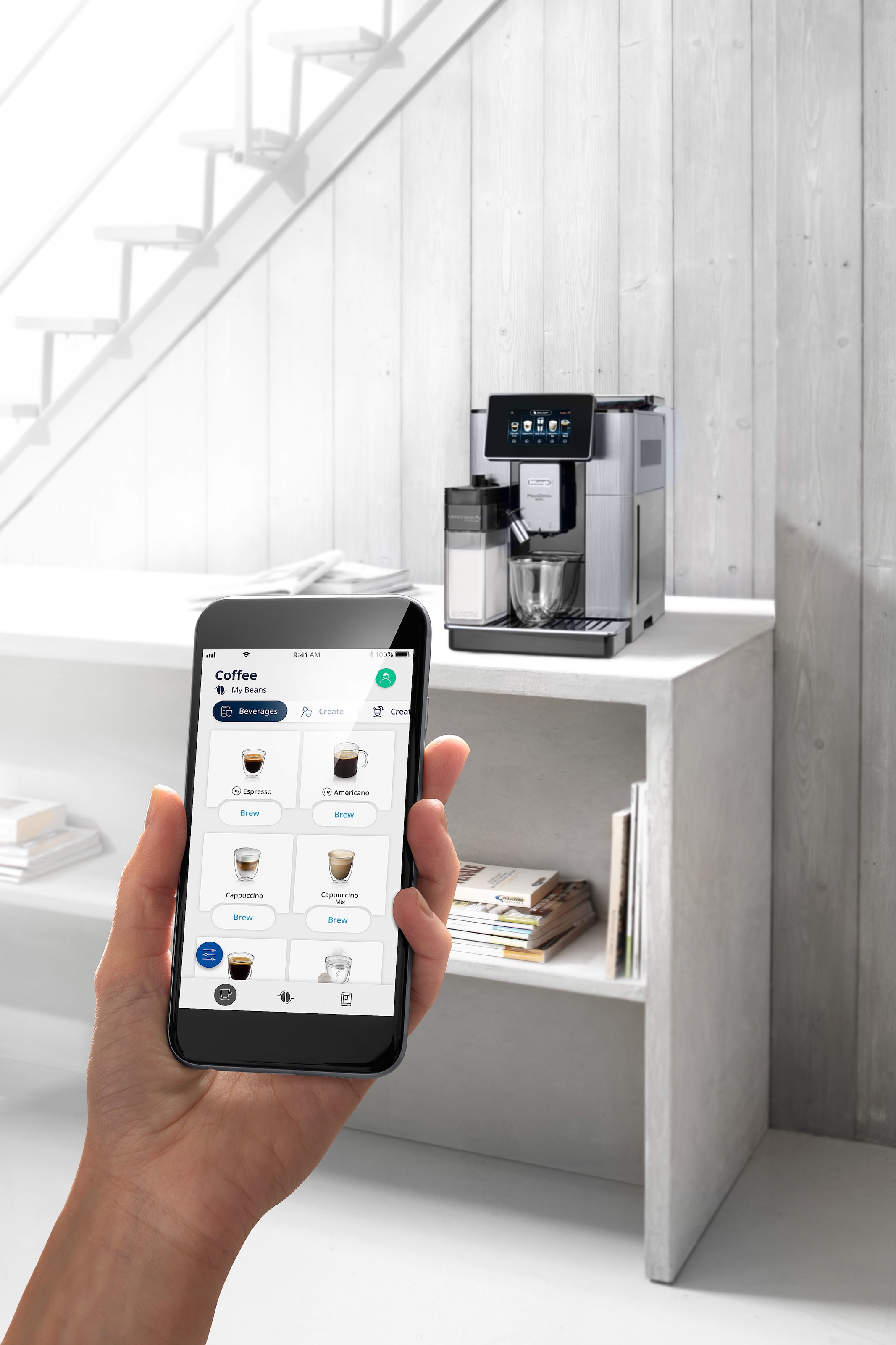 De'Longhi Kaffeevollautomat »PrimaDonna Soul ECAM 610.75.MB«, inkl. Kaffeekanne im Wert von UVP € 29,99