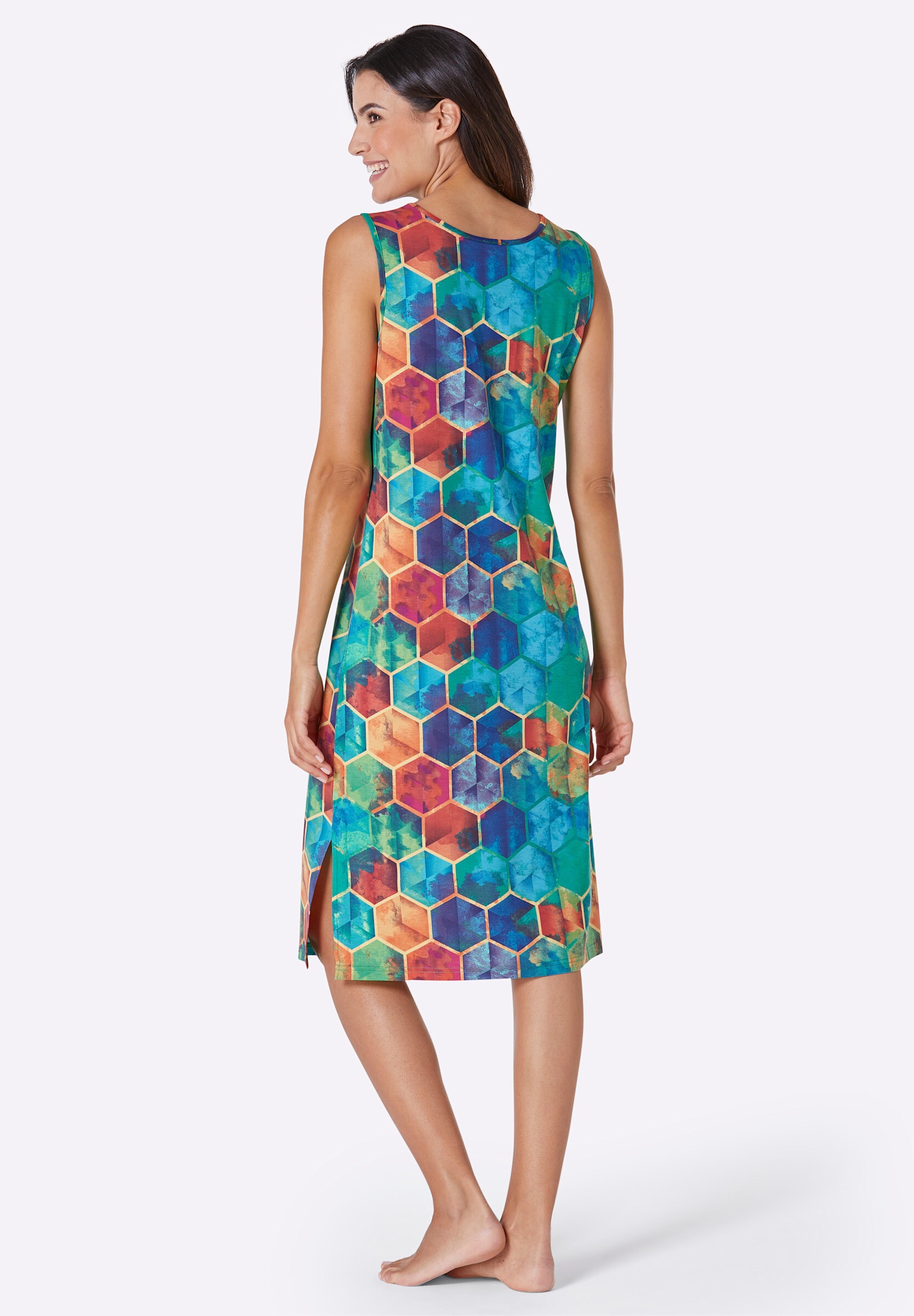 Witt Strandkleid »Sommerkleid Sommerkleid mit breiten Trägern« Ohne Taschen