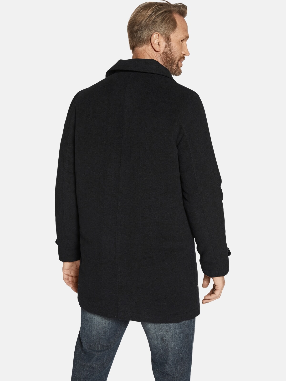 Jan Vanderstorm Wolljacke »Mantel NORMEN«, (1 St.)