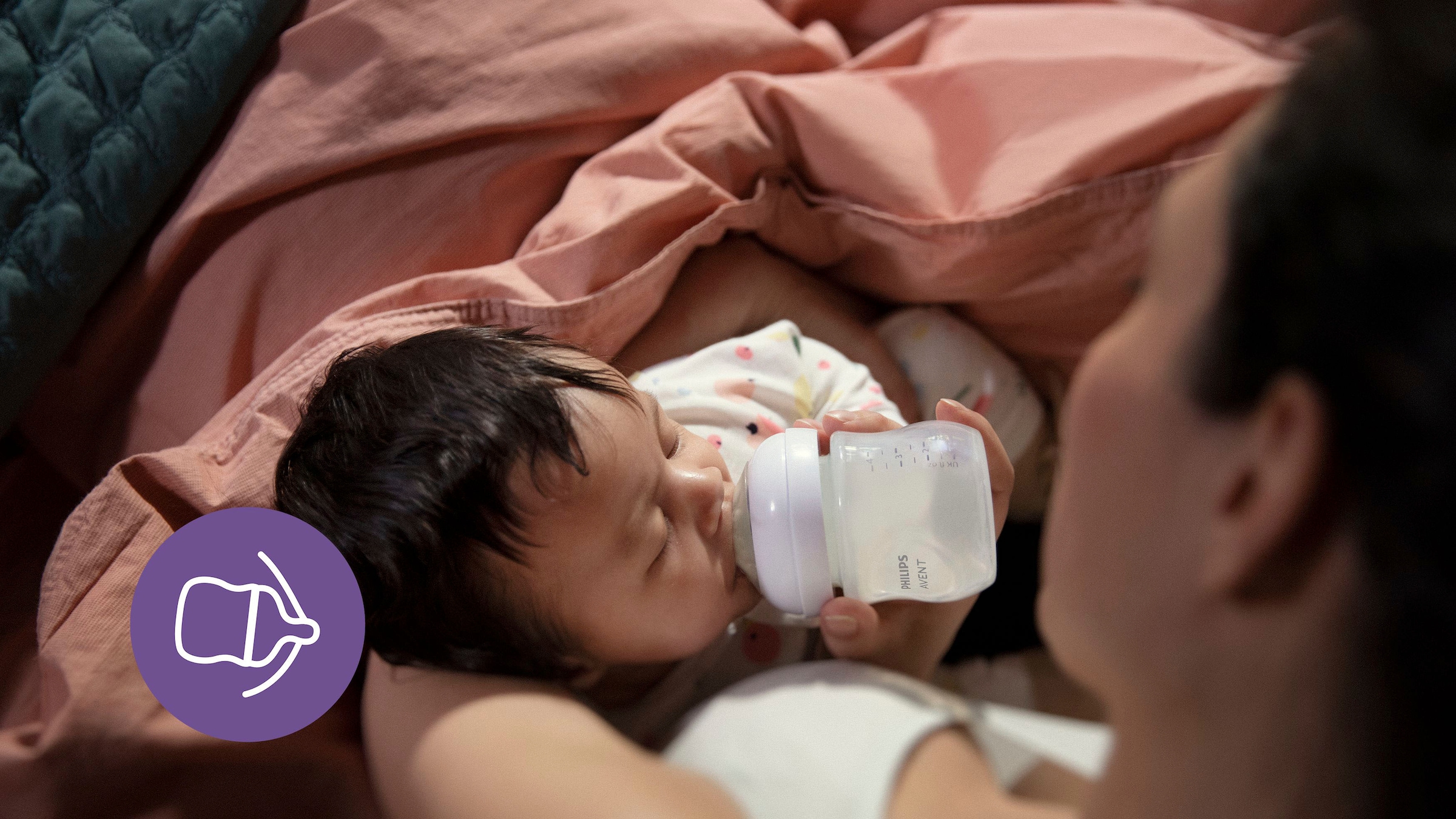 Philips AVENT Flaschensauger »Natural Response SCY964/02«, 2 Stück mit Anti-colic-Ventil, ab dem 3. Monat