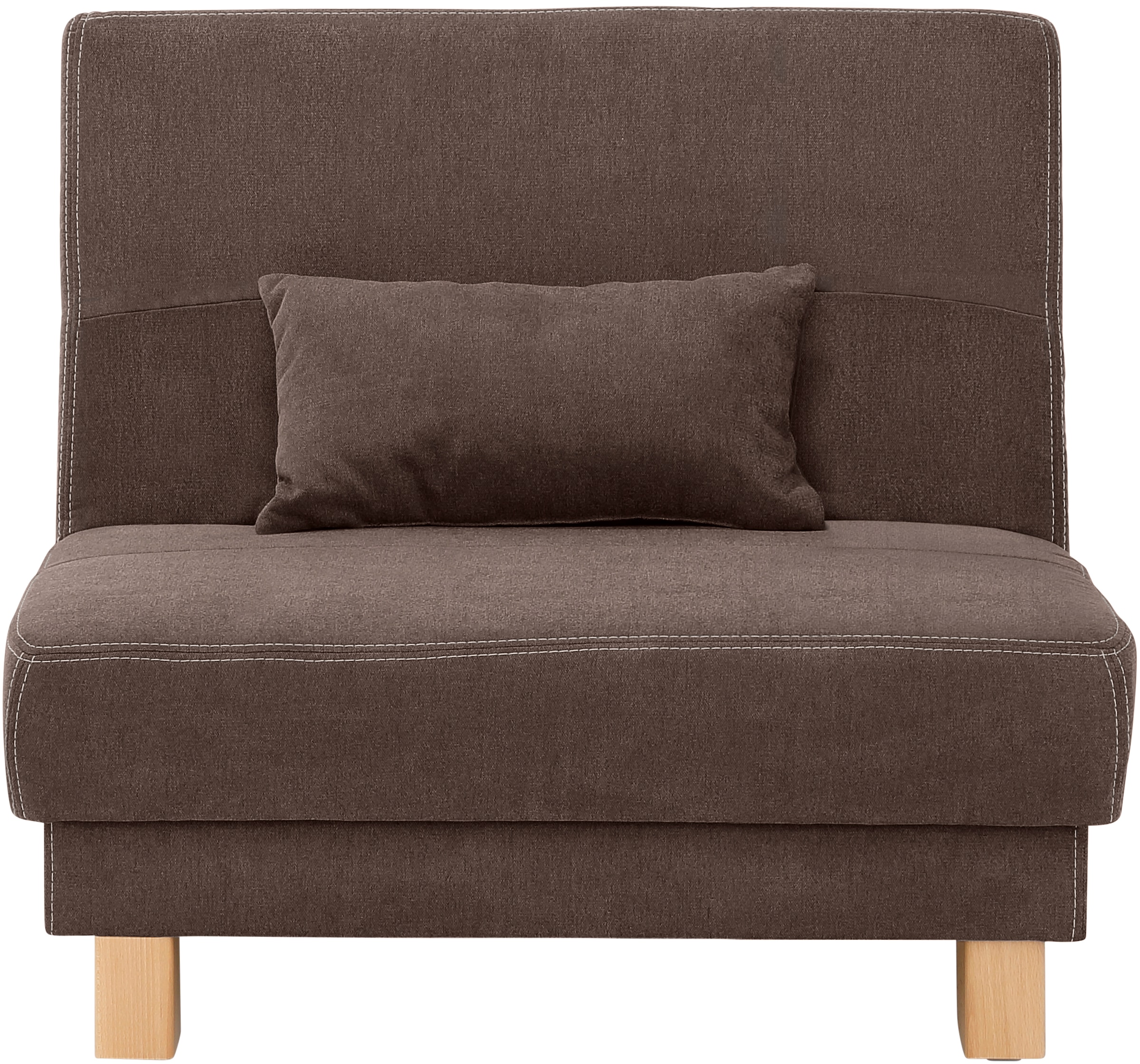 Home affaire Schlafsofa »Gina« vom Sofa zum Bett mit einem Handgriff, in 4 Breiten, Nierenkissen