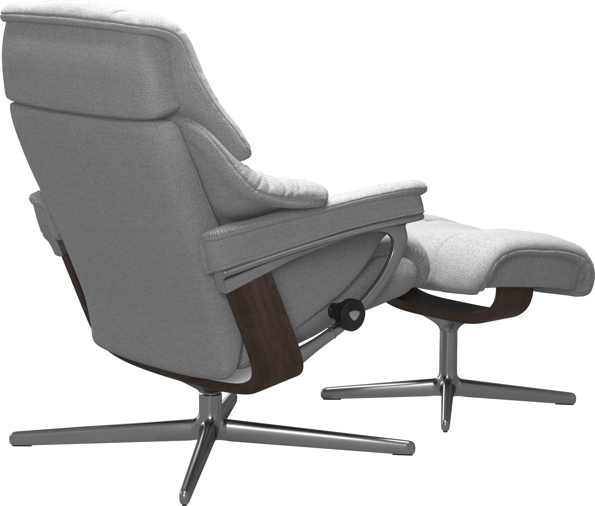 Stressless® Fußhocker »Reno«, mit Cross Base, Größe S, M & L, Holzakzent Wenge