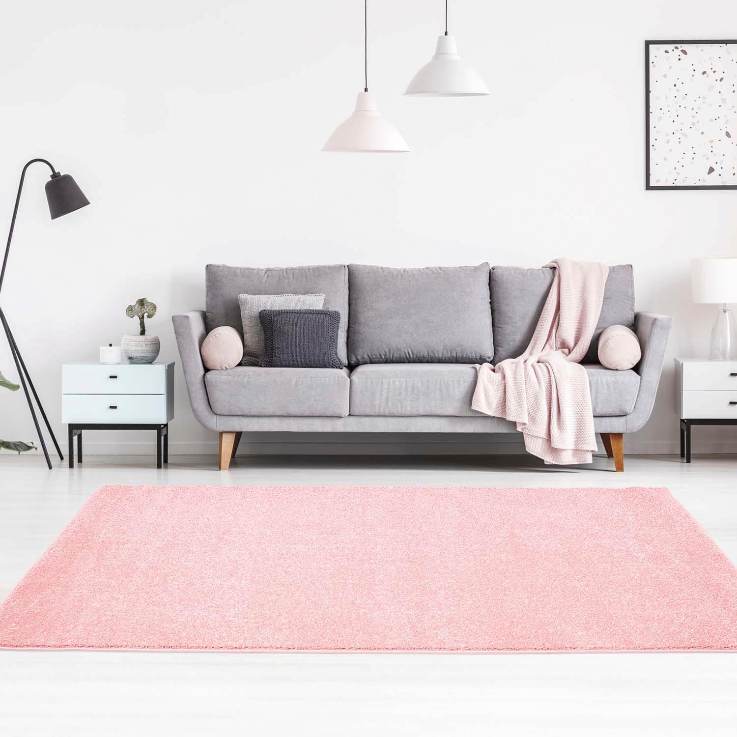 Carpet City Teppich »Moda Soft 2081«, rechteckig, Kurzflor, Uni-Farben, Weicher Flor kaufen