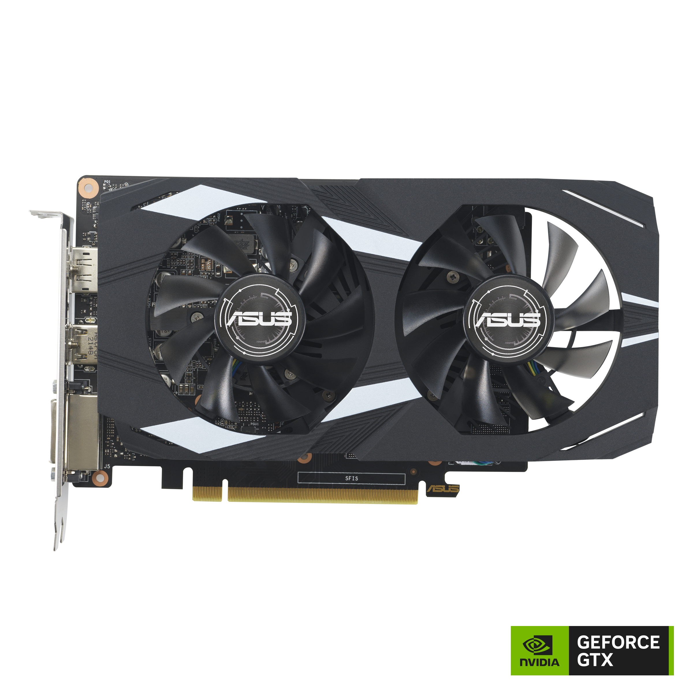 Asus Grafikkarte »DUAL-GTX1650-O4GD6-P-EVO«, 4 GB, GDDR6
