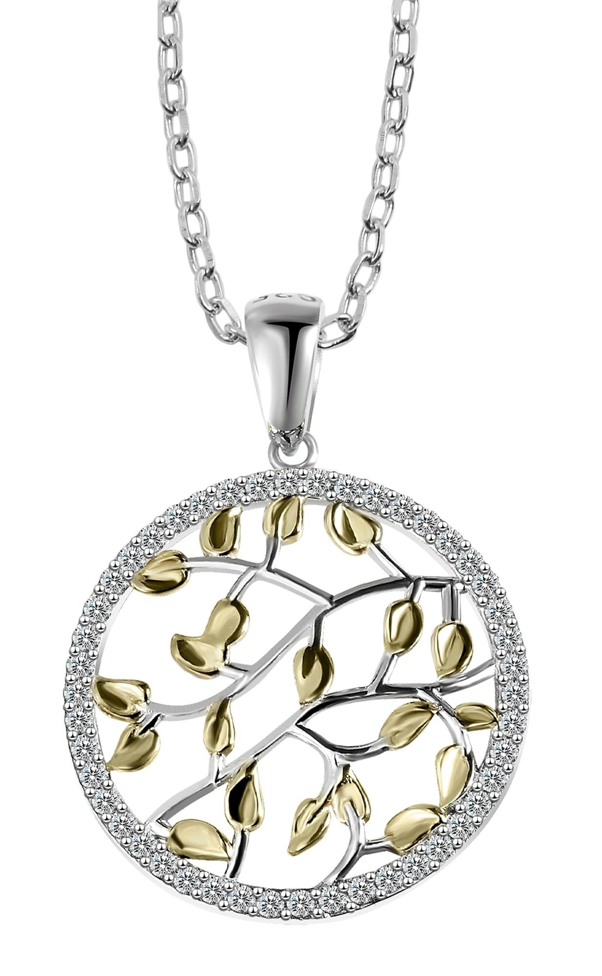 Adelia´s Kettenanhänger »Damen Anhänger aus 925 Silber mit Zirkonia«