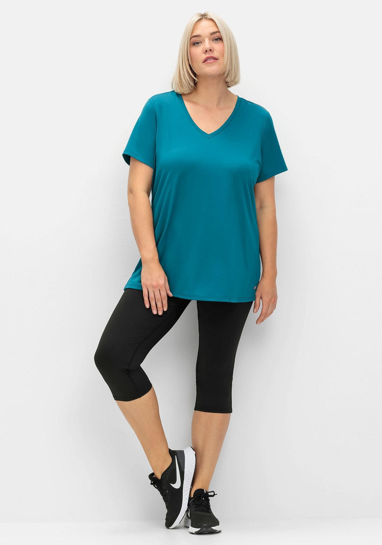 Sheego Funktionsshirt »Funktionsshirt aus schnelltrocknendem Material«