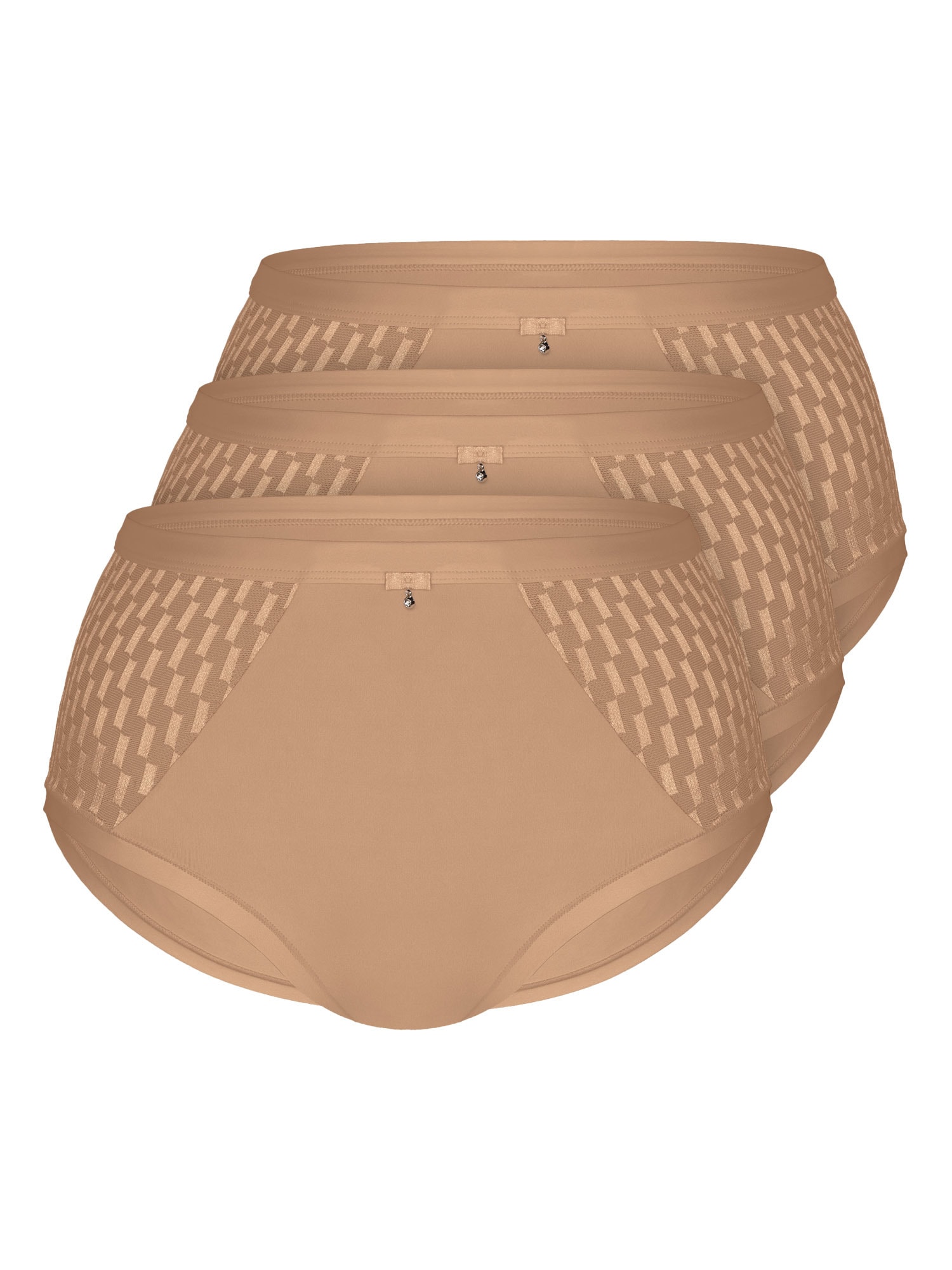 Sassa Taillenslip »3er Pack Taillenslip Graphical Jacquard« 3 Stück, 3 Stk.