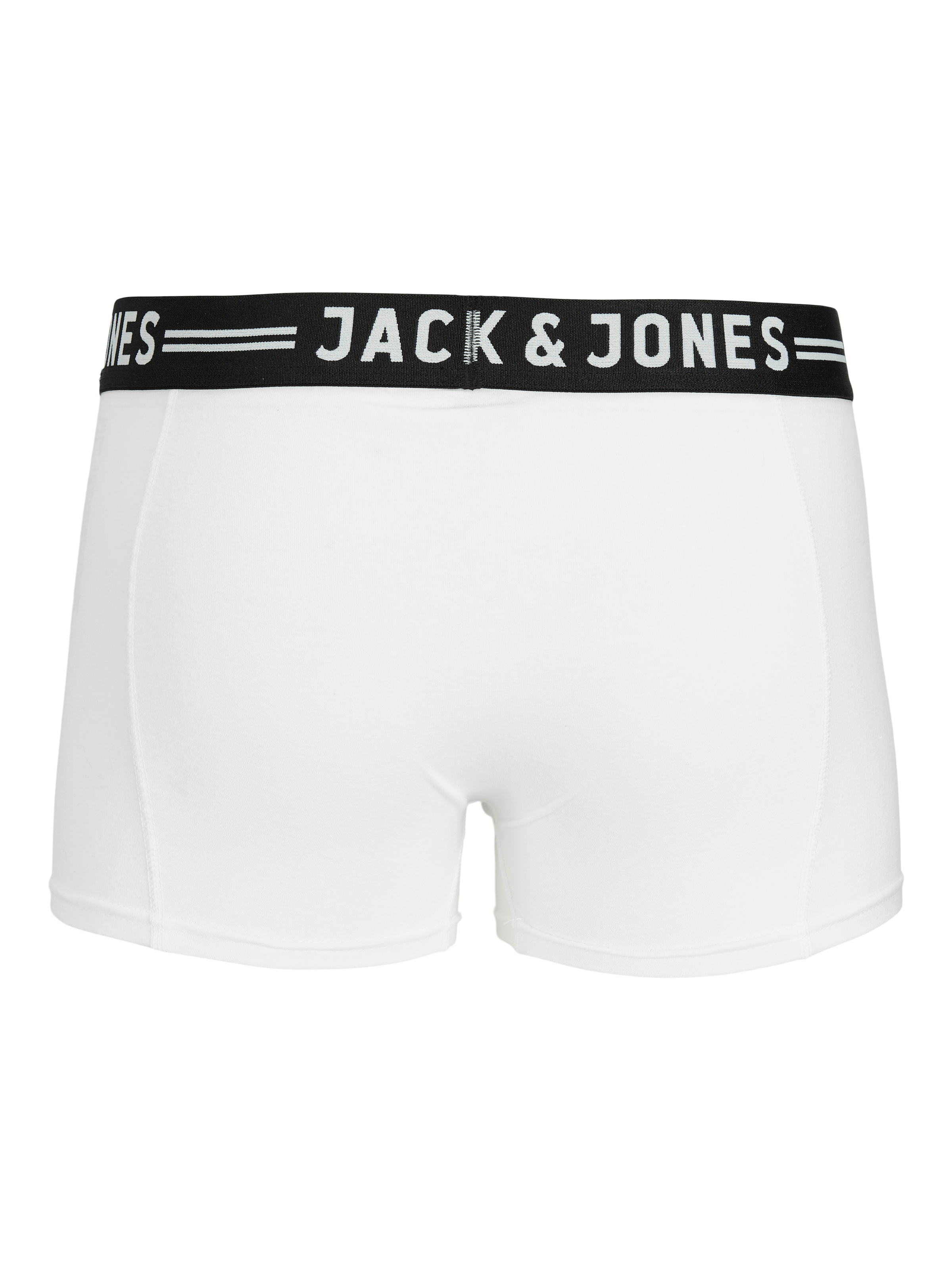 Jack & Jones Boxer »Sense Trunks« Packung, 3er-Pack, 3 Stk. Baumwollmischung, elastisches Bündchen