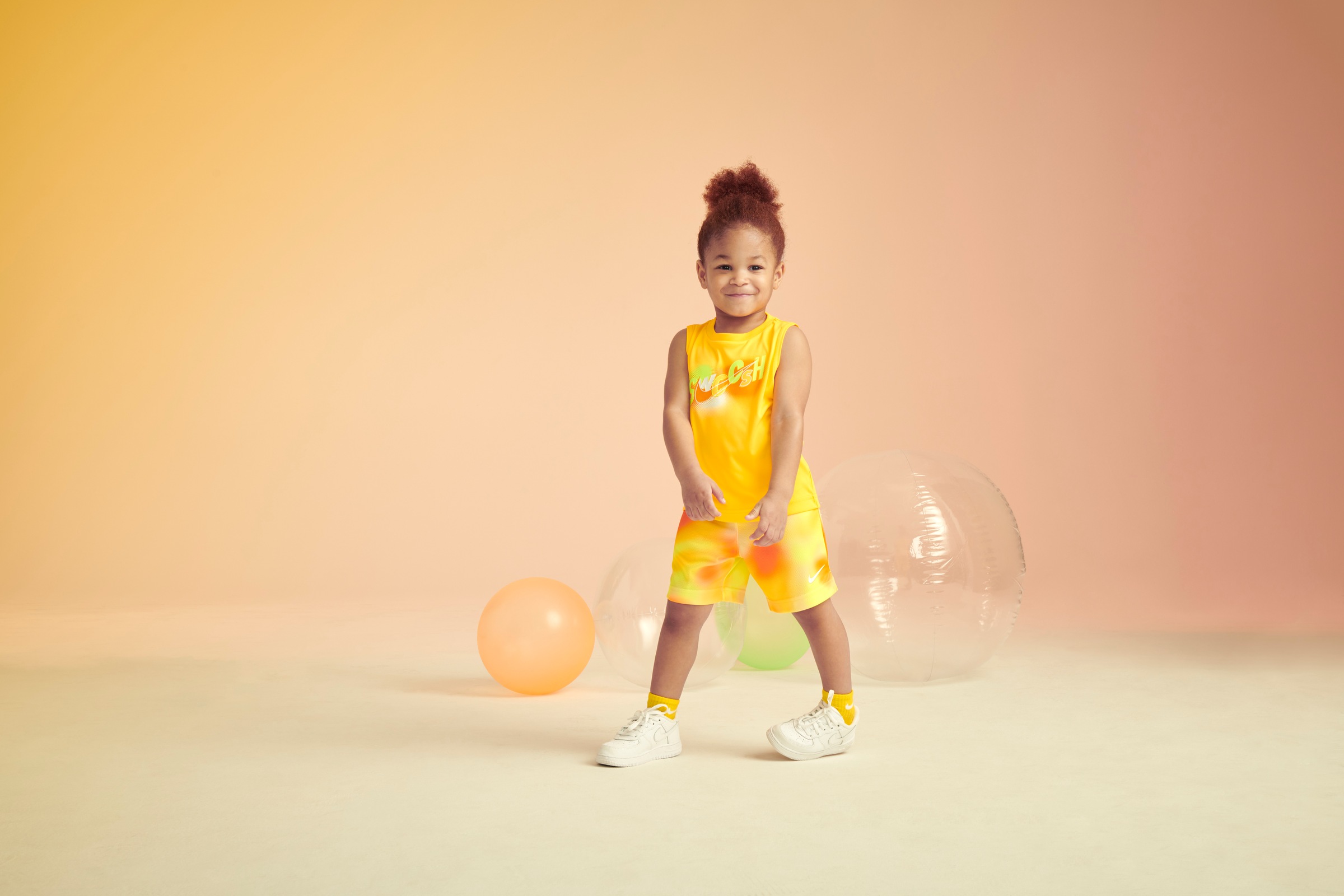 Nike Sportswear Sportsocken 6 Paar tlg. für Babys, sportlicher Stil, elastische Passform