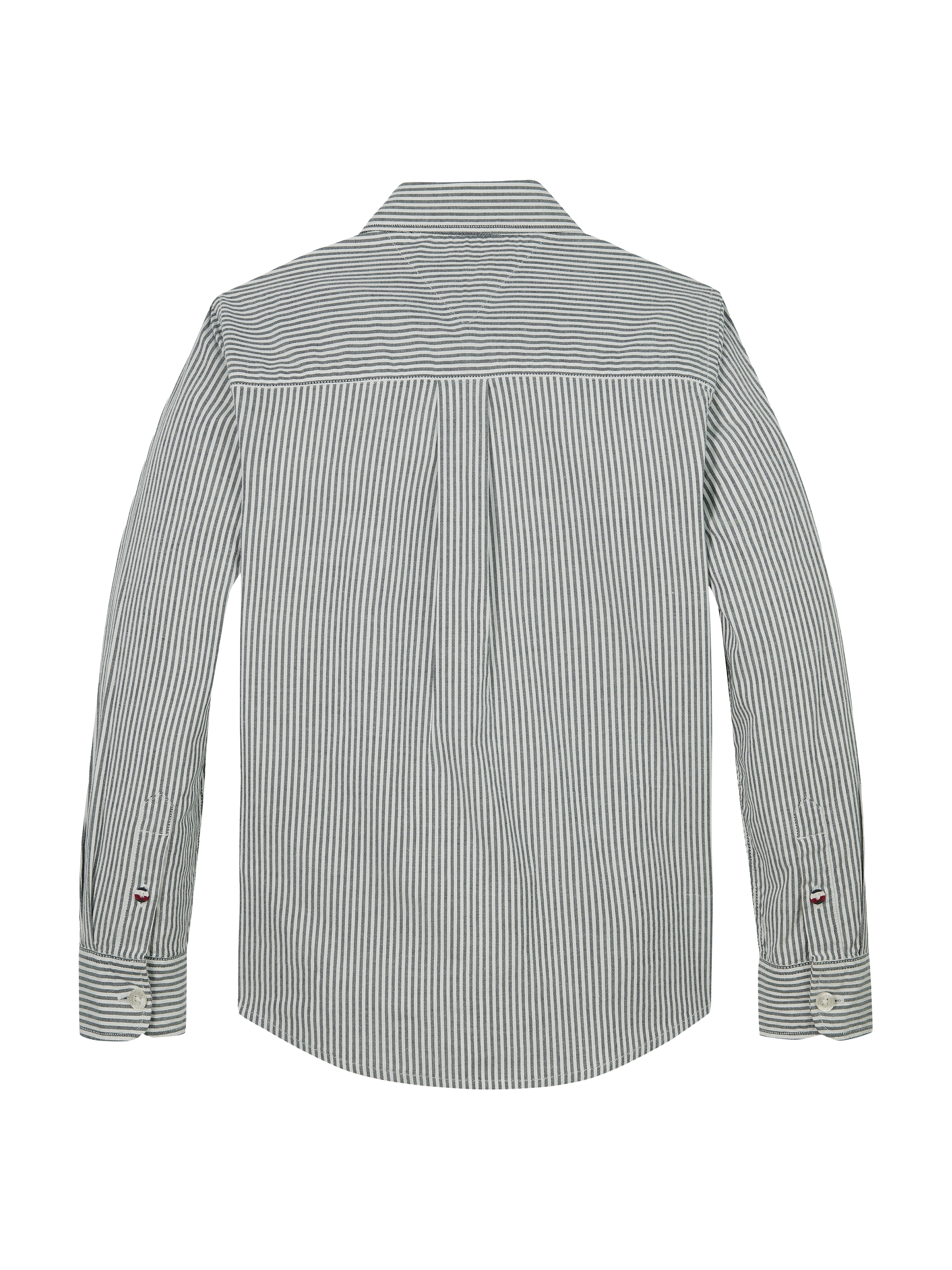 Tommy Hilfiger Langarmhemd Button-Down-Kragen, elastische Baumwoll-Qualität, Kinder bis 16 Jahre