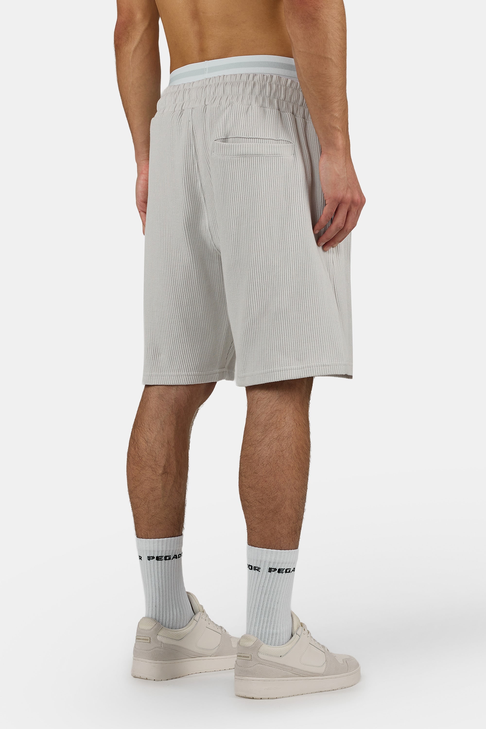 PEGADOR Shorts »Signar Heavy Rib Shorts«  Baumwolle, regular fit