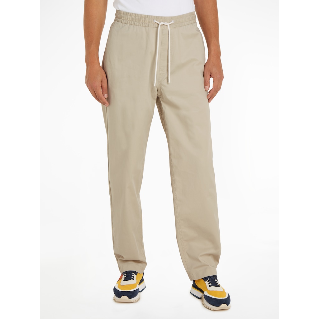 Tommy Jeans Stoffhose »TJM AIDEN TAPERED CASUAL PANT«, mit elastischem Bund